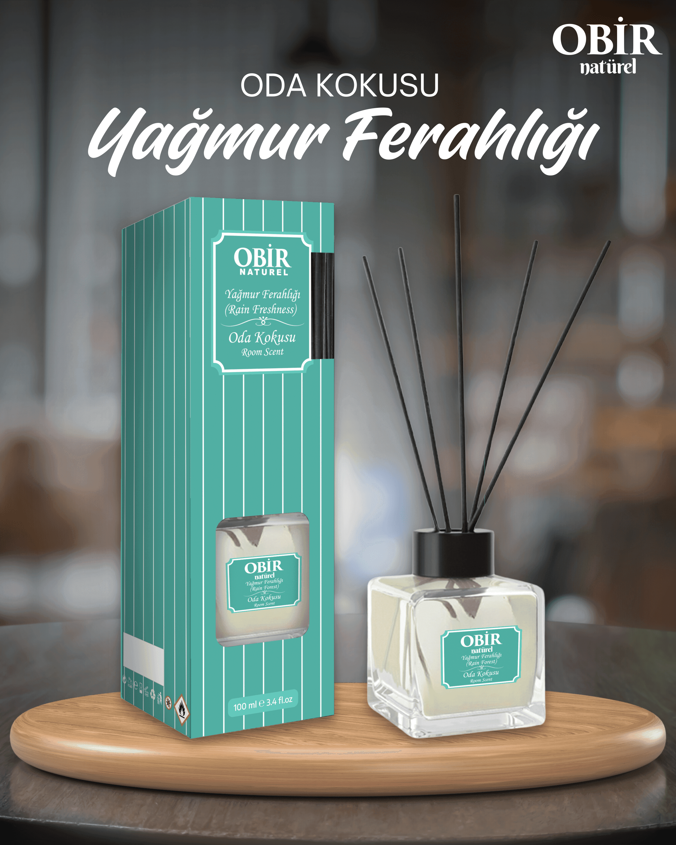 Obir Natürel Oda Kokusu – Yağmur Ferahlığı