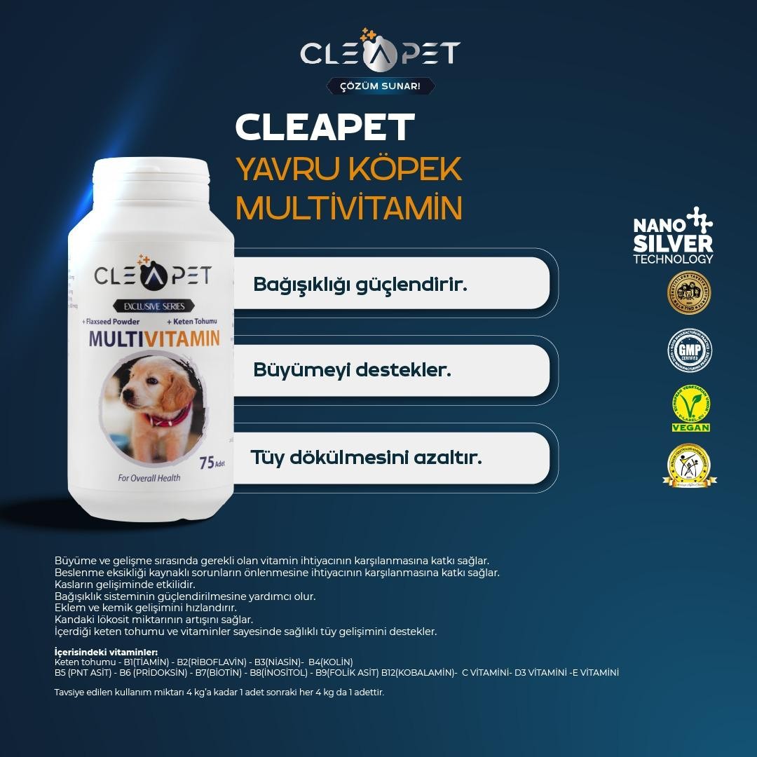 Yavru Köpek Multivitamin