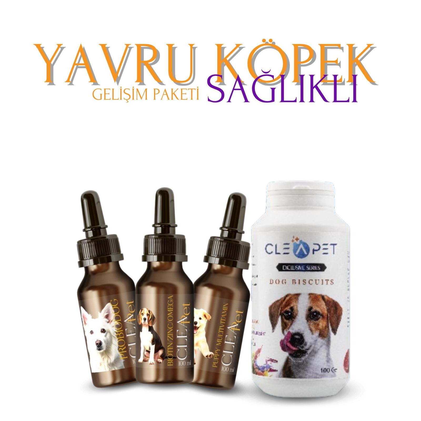 Yavru köpek sağlıklı gelişim paketi 