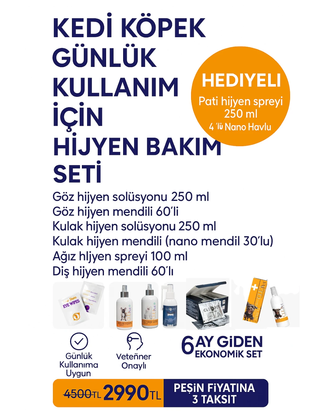 GÜNLÜK HİJYEN BAKIM SETİ 
