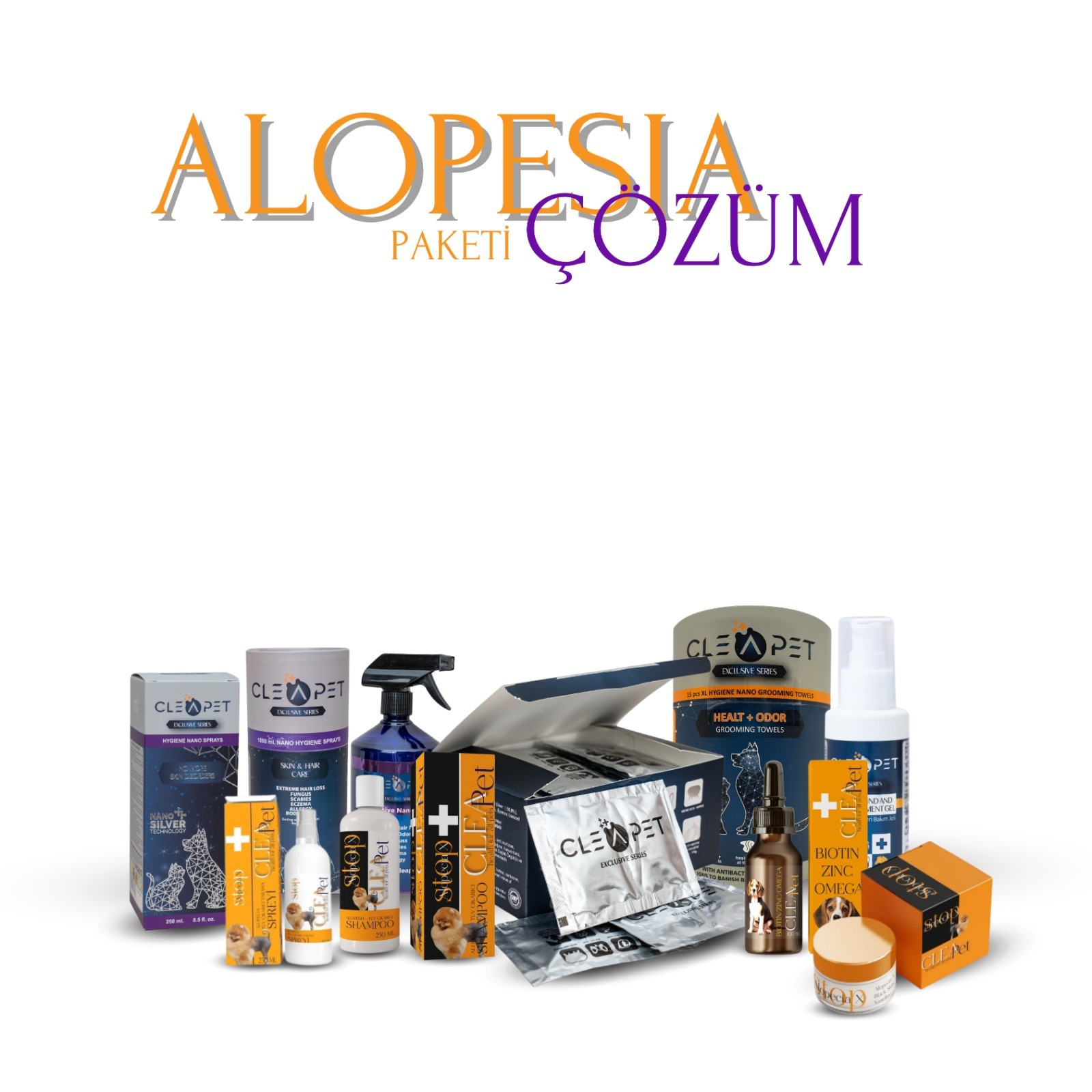 Alopesia çözüm paketi