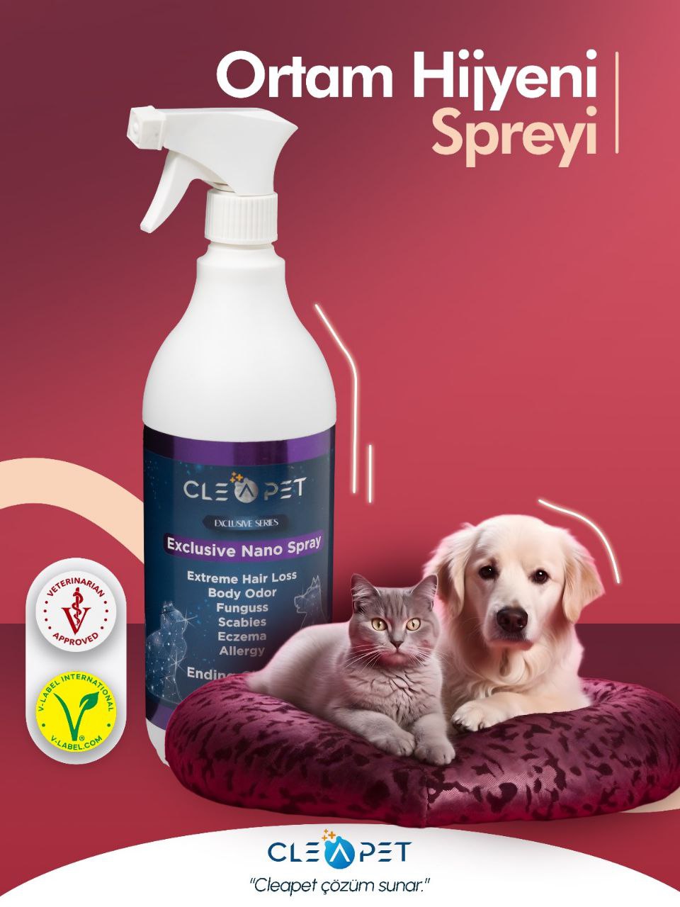 ORTAM HİJYEN SPREYİ 1000ml