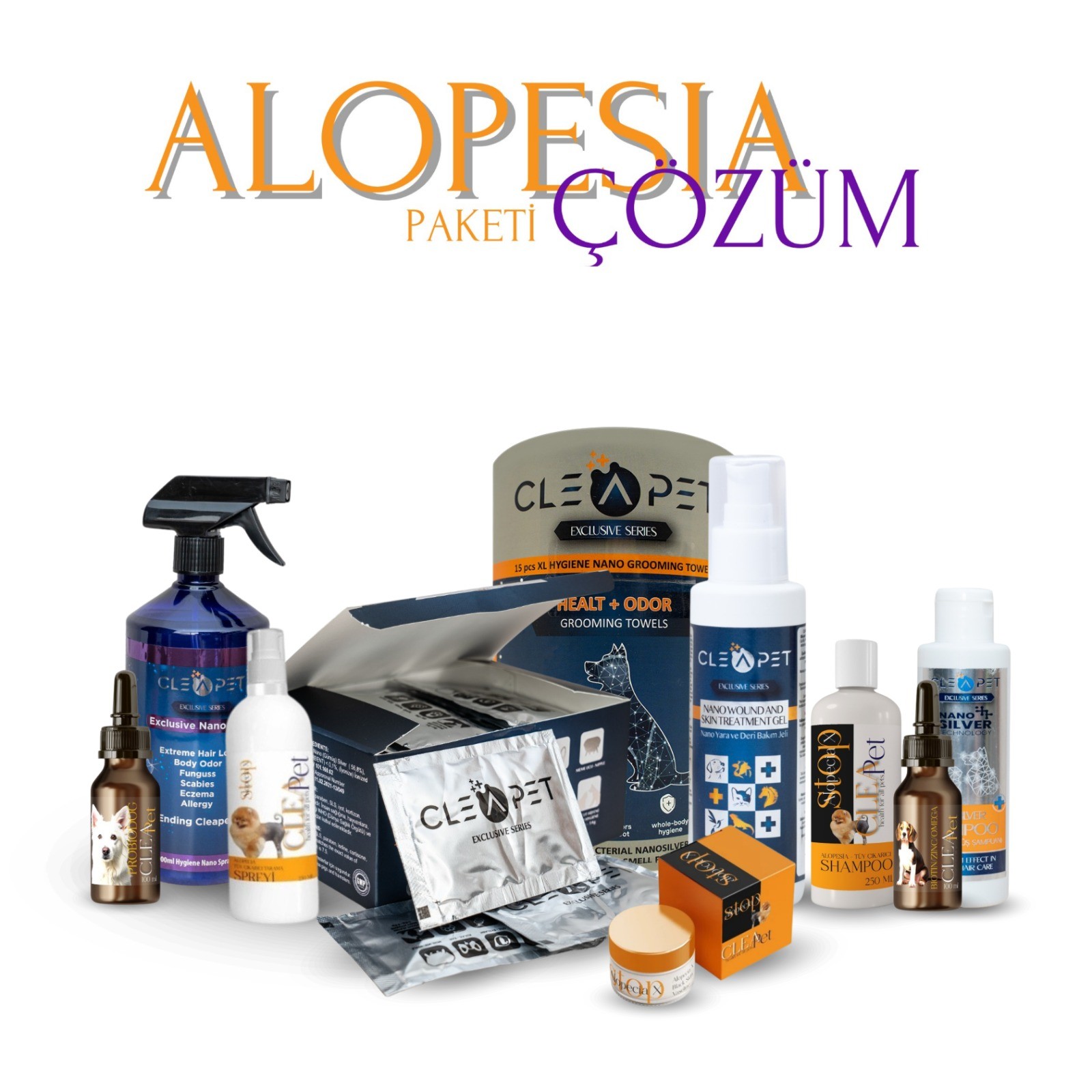 Alopesia çözüm paketi