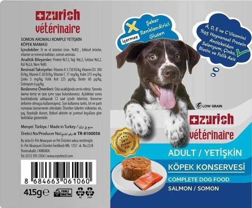 Somon Aromalı Yetişkin Köpek Maması