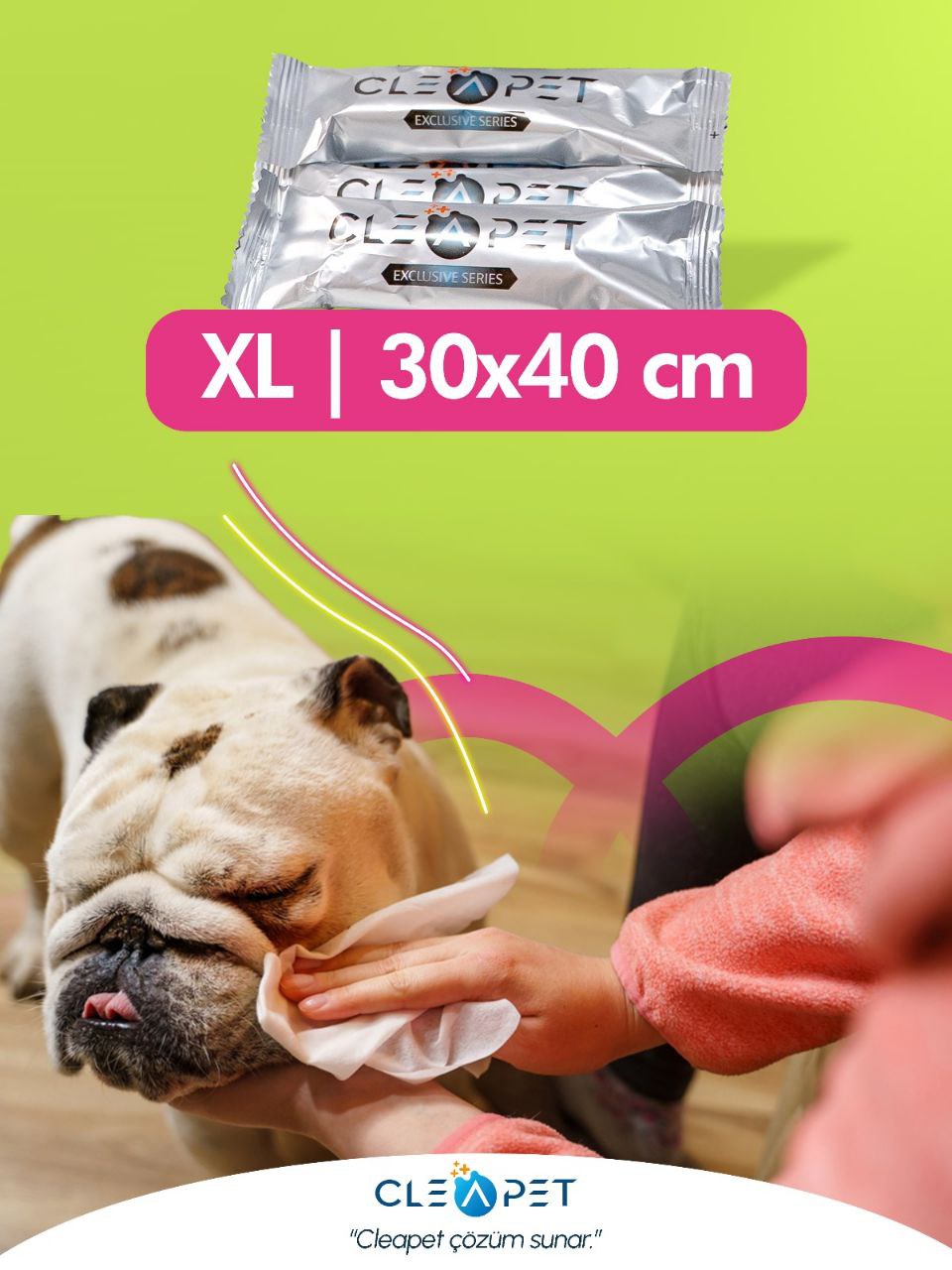 KOKU GİDERİCİ TÜY BAKIM HAVLUSU 4’lü Mega Nano Havlu