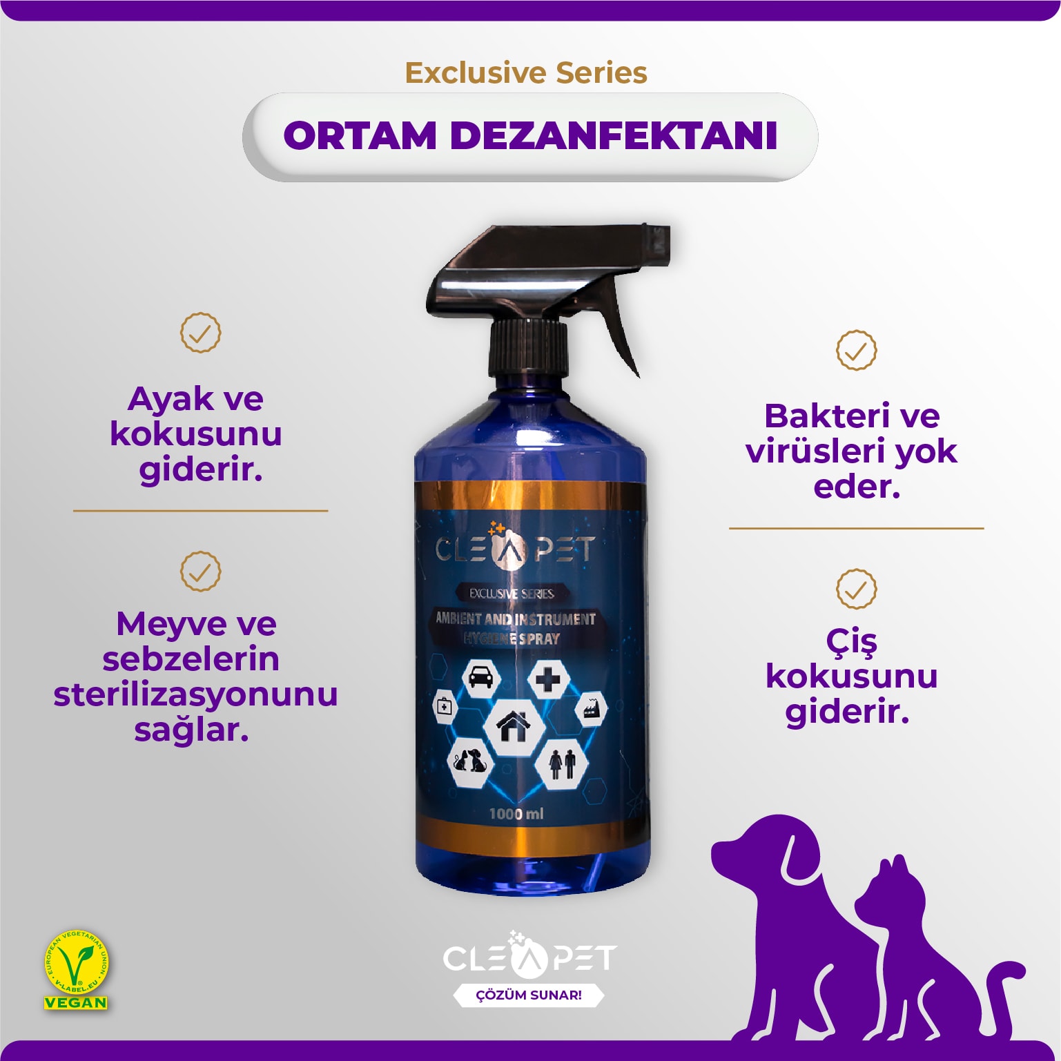 ORTAM HİJYEN SPREYİ 1000ml