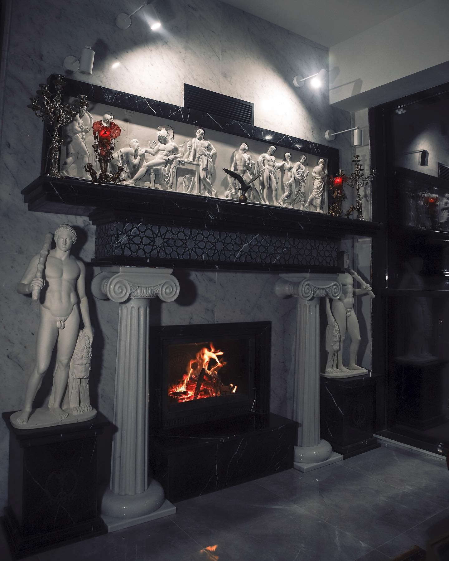 Herakles Fireplace