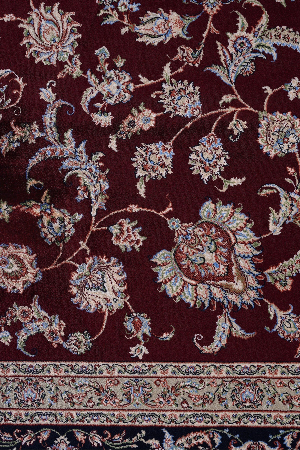 Anatolian Silk 32413 Klasik İpek Saçaklı Bambu Halı