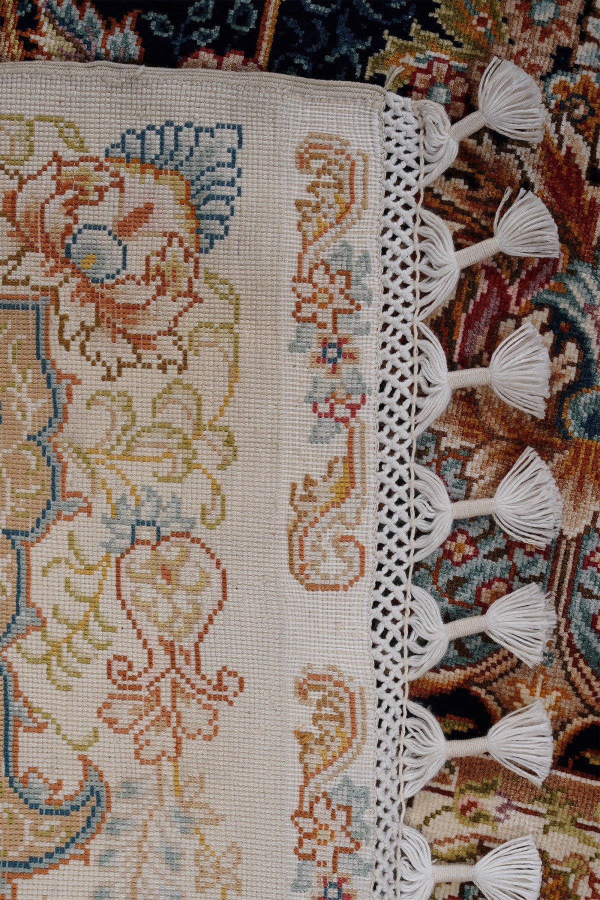 Art Silk 200 Line Renkli Klasik El Dokuma Halı