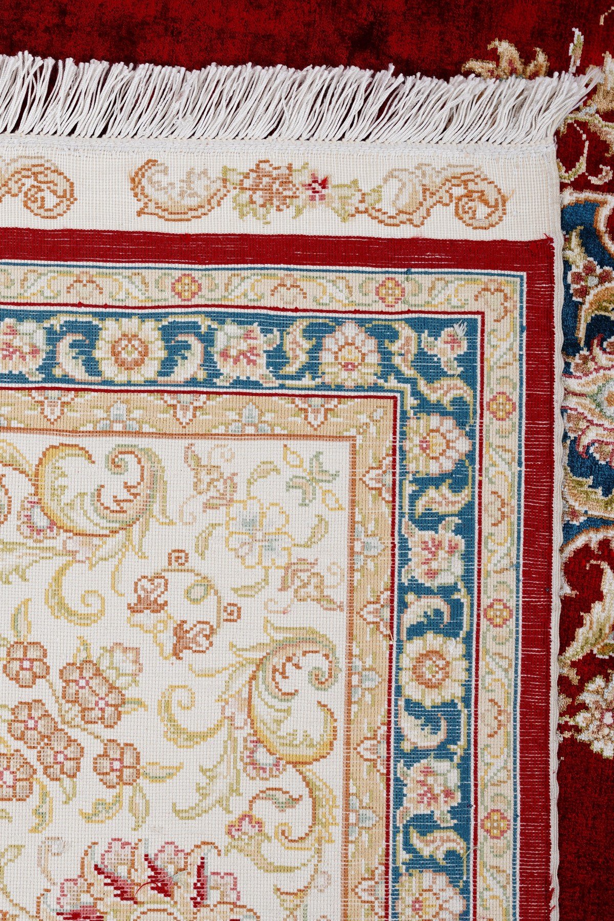 Art Silk 230 Line Kırmızı Klasik El Dokuma Halı