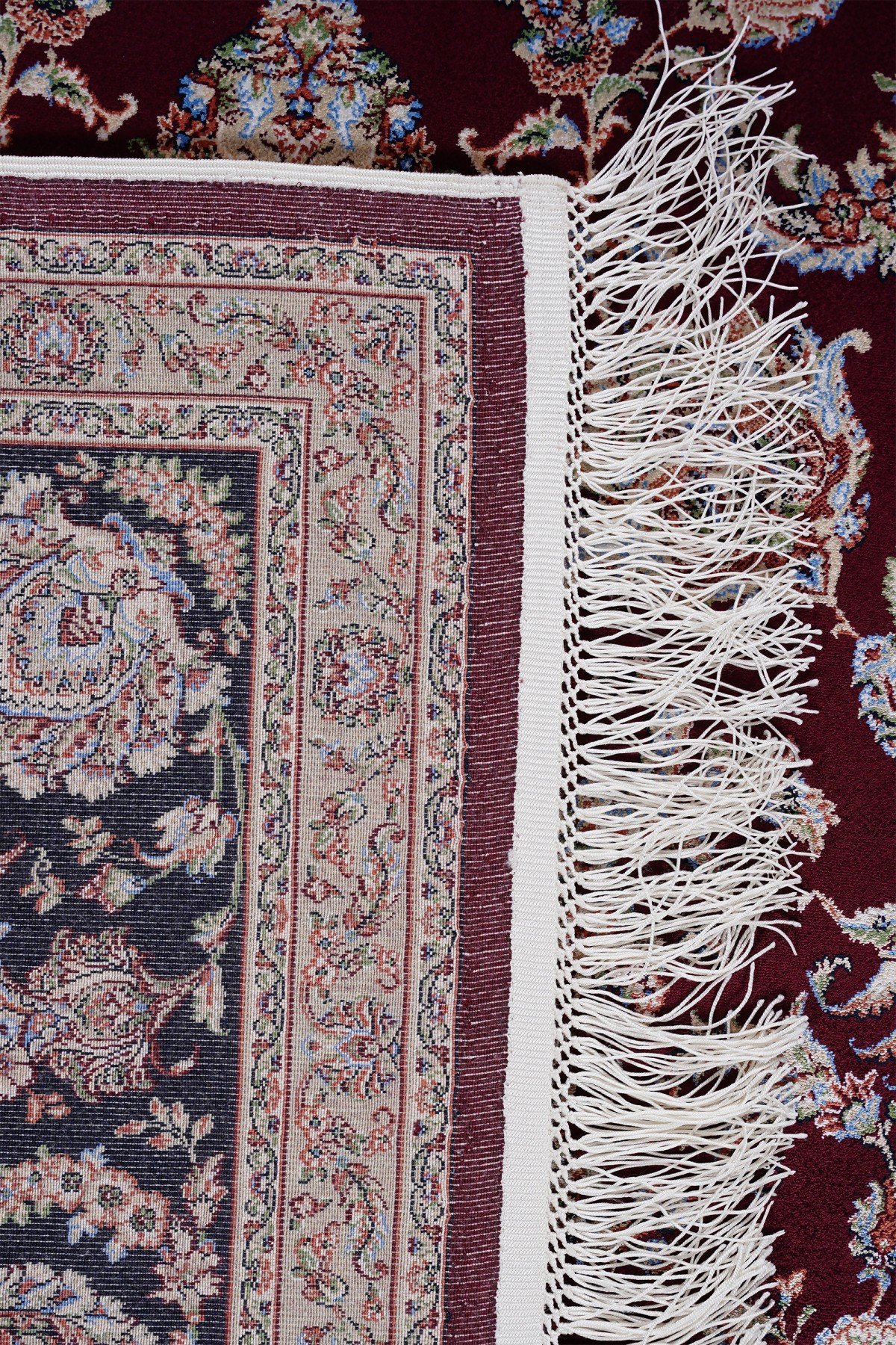 Anatolian Silk 32413 Klasik İpek Saçaklı Bambu Halı