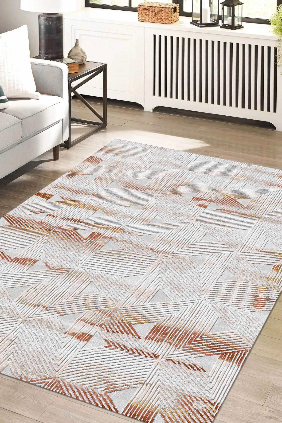 Enti Rapsodi 3724 Modern Makine Halısı