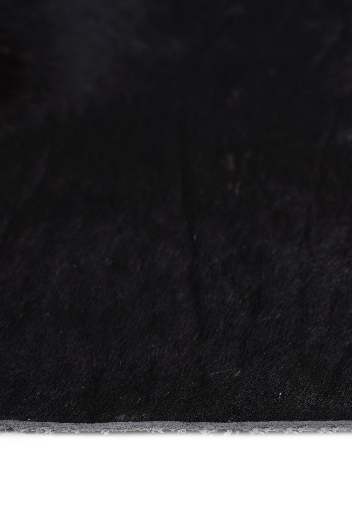 Buffalo Tgr Orjınal Siyah Naturel Deri Halı