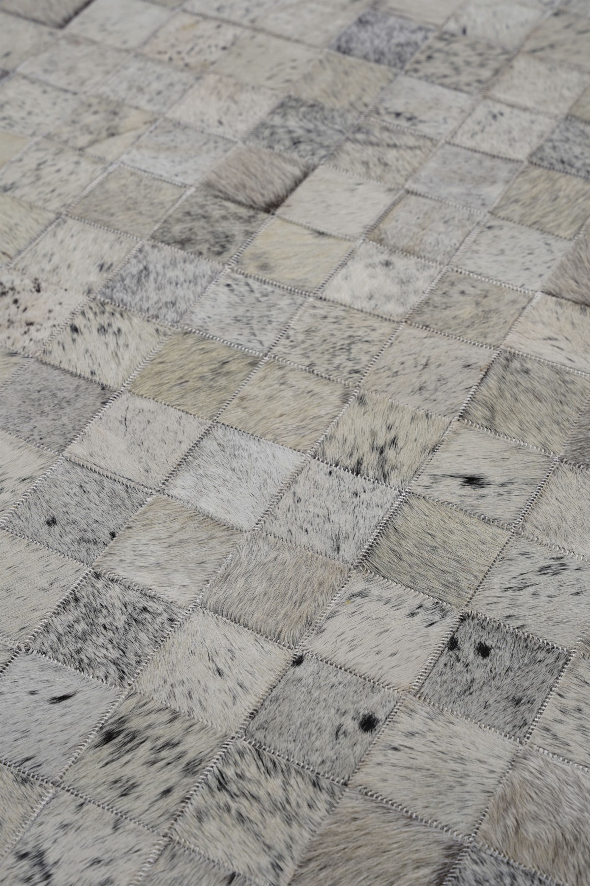 Tay Patchwork Naturel Deri Halı