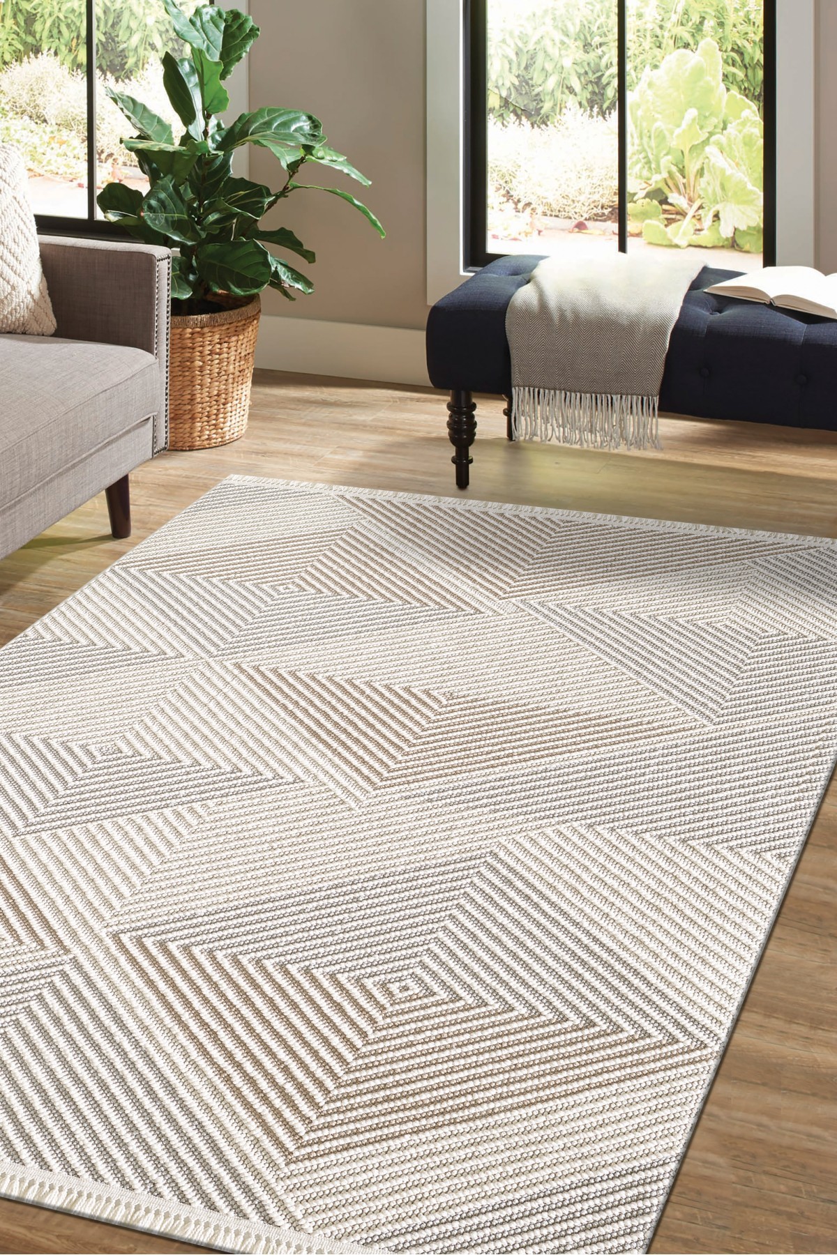 Royal Loopy Lq08A Modern Makine Halısı