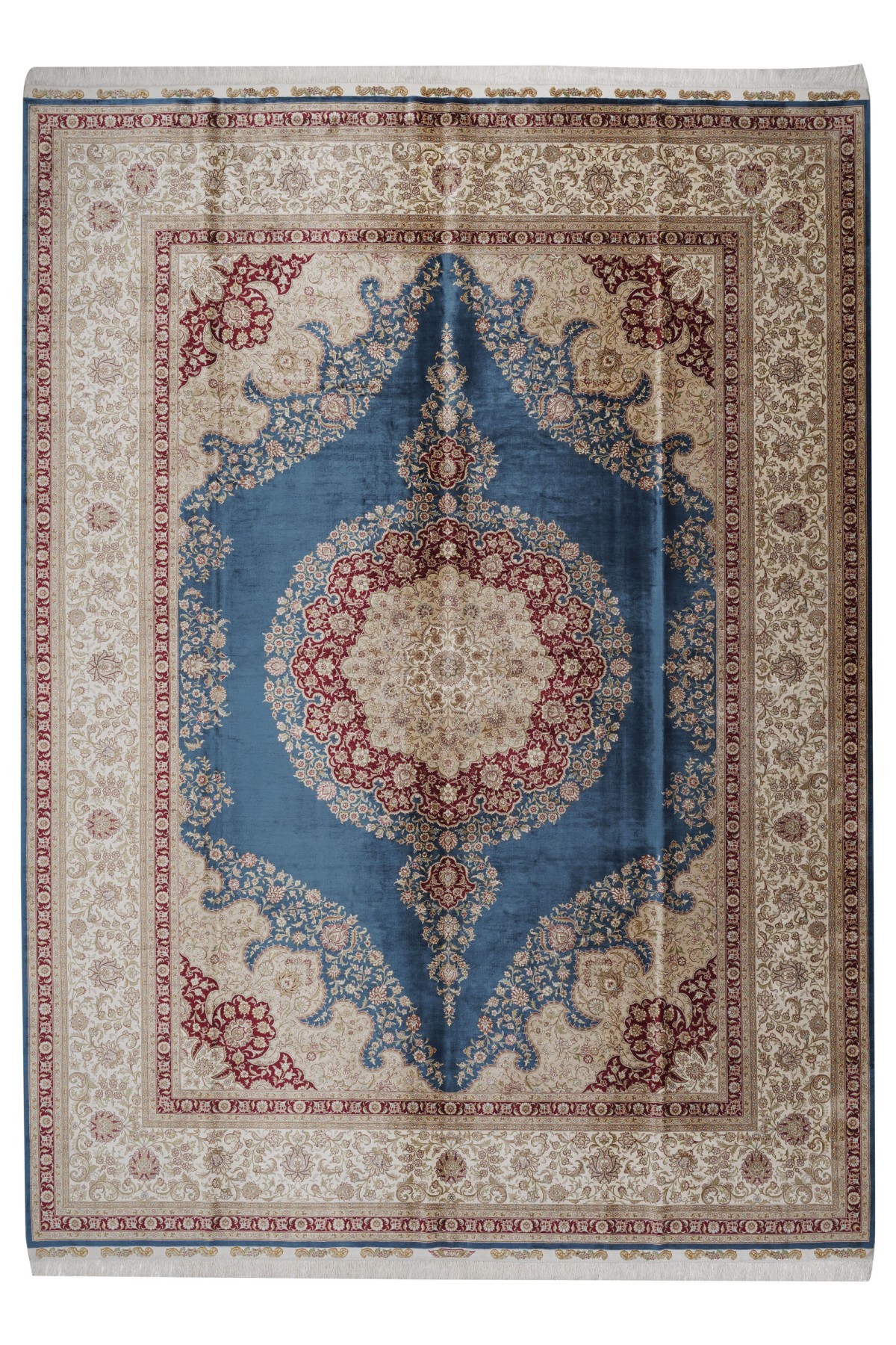 Art Silk 230 Line Renkli Klasik El Dokuma Halı