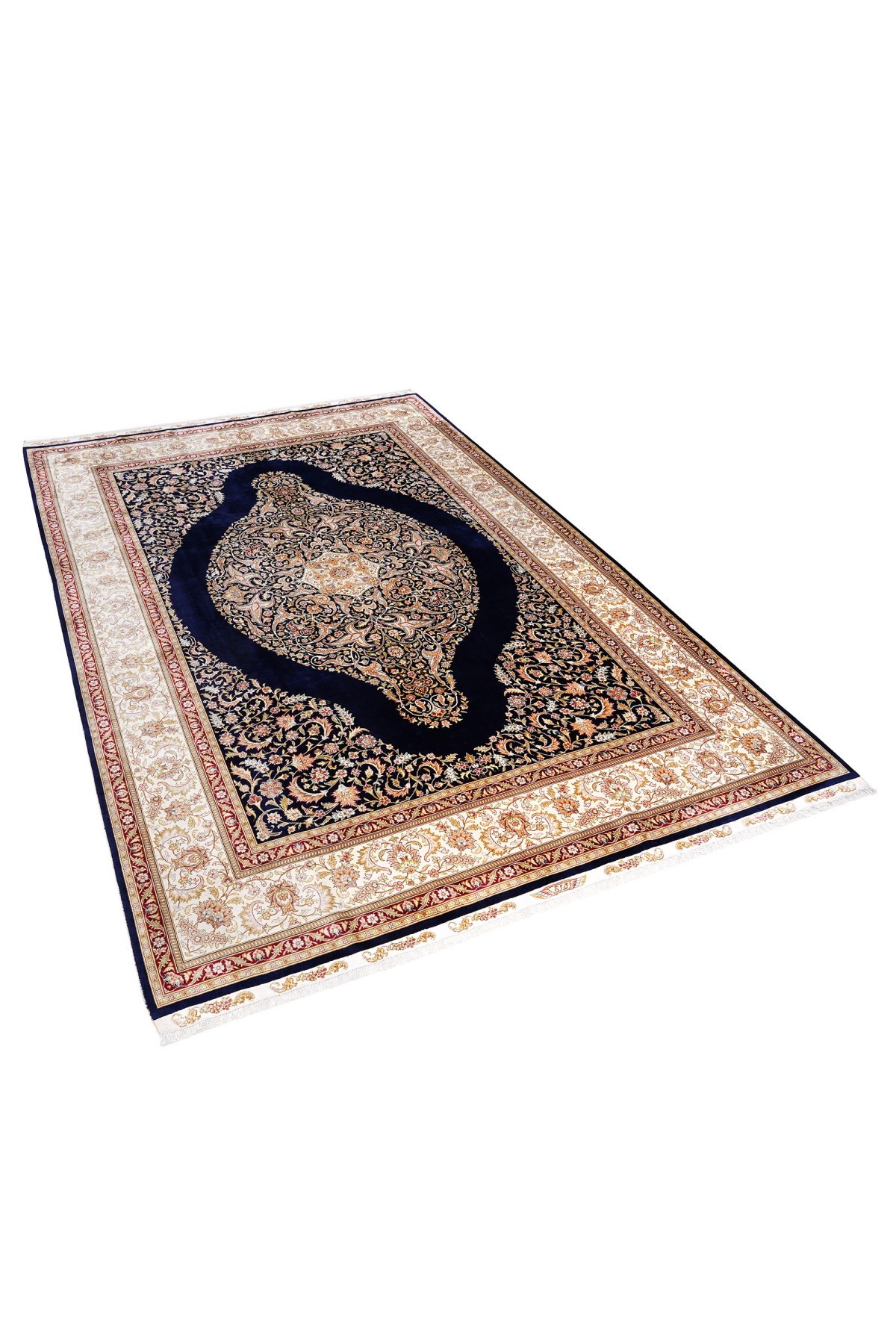 Art Silk 200 Line Renkli Klasik El Dokuma Halı