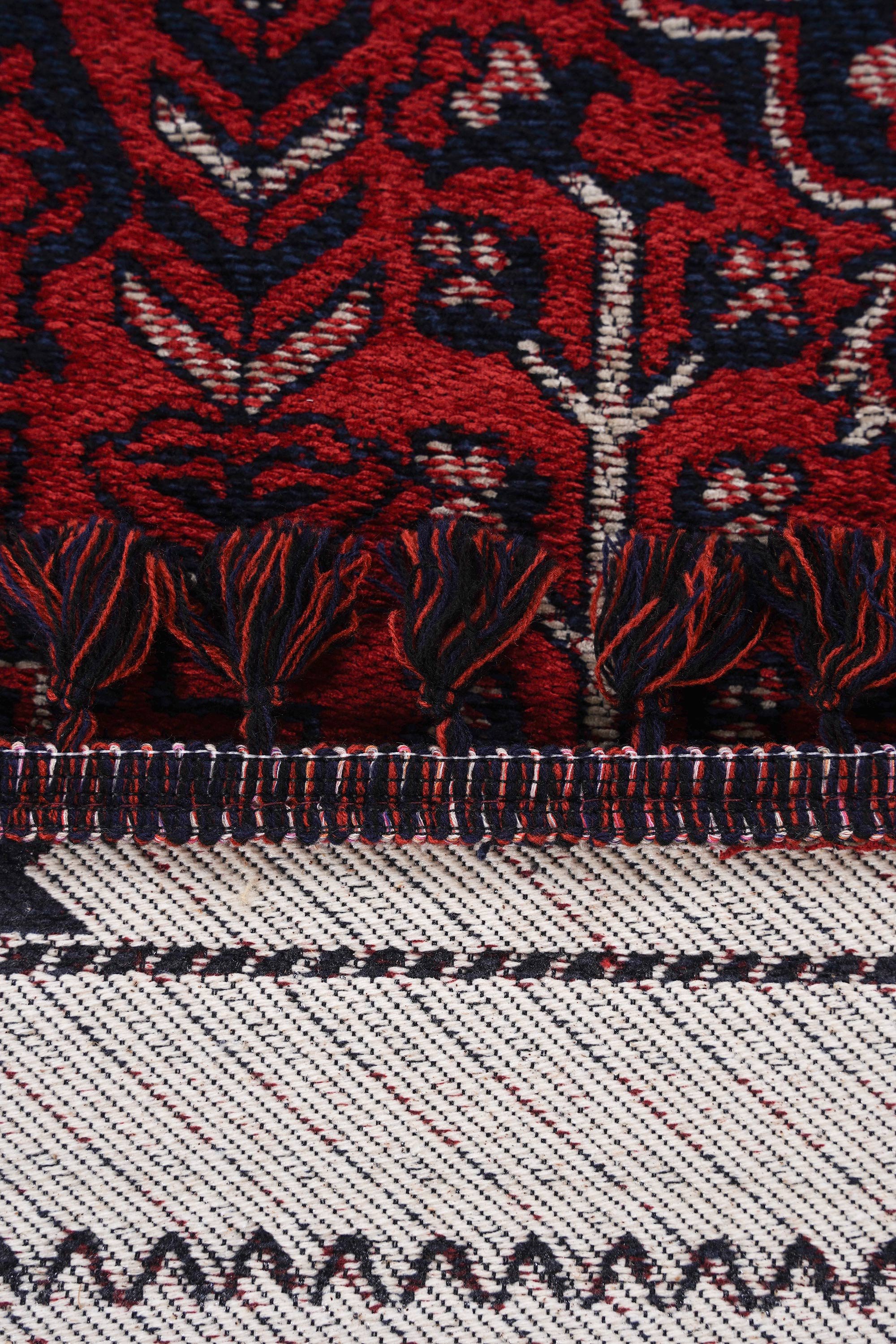 Mira Afgan 7 Kırmızı Klasik Kilim