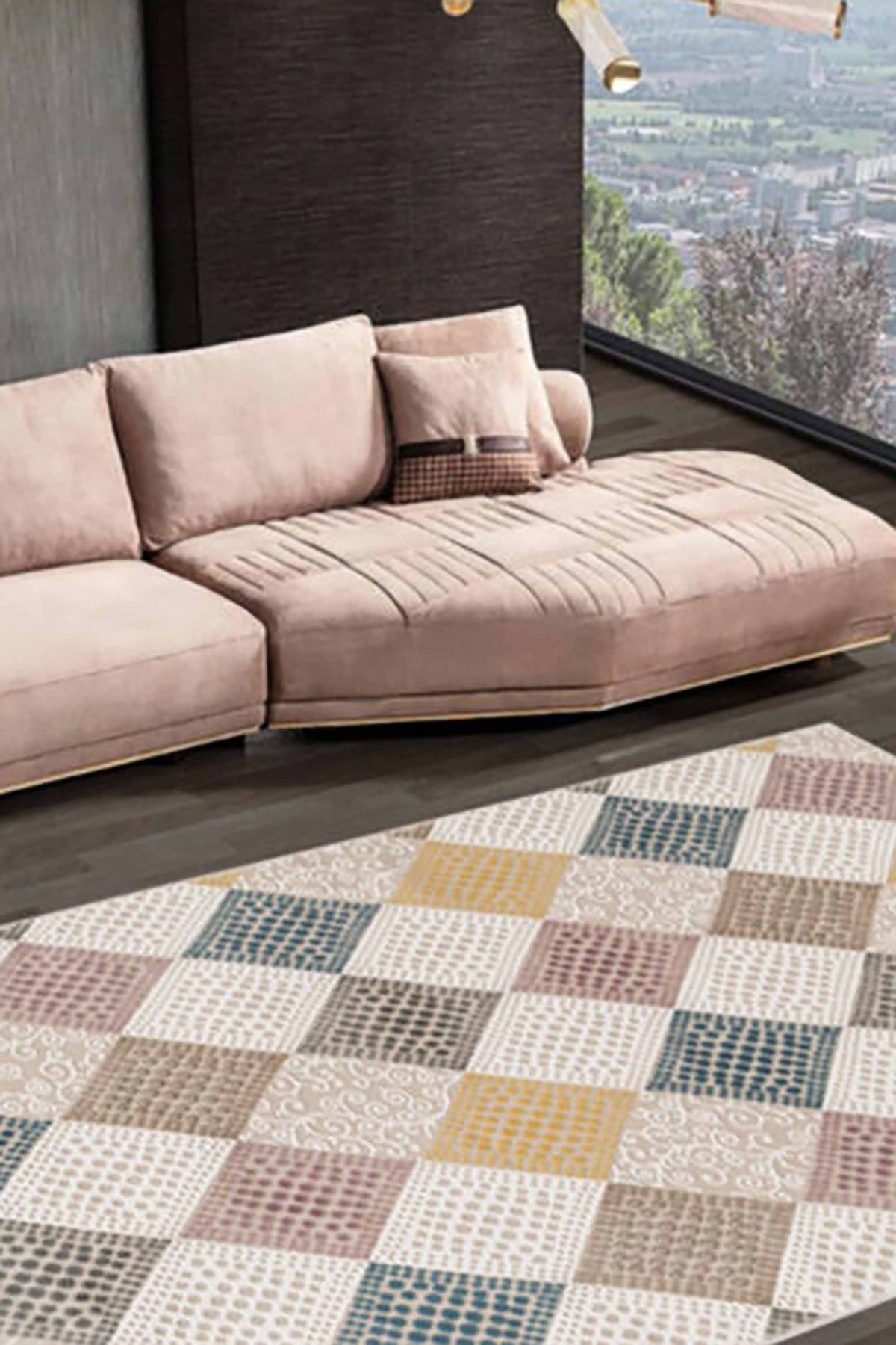 Enti Klasik 1264 Modern Makine Halısı