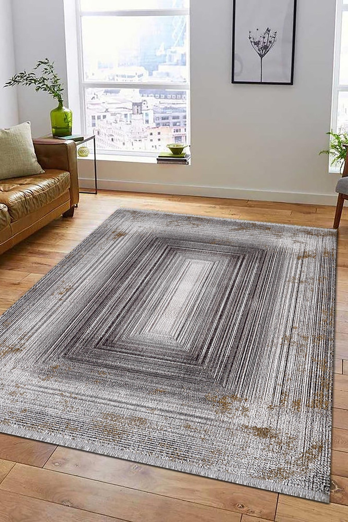 Royal Elite Qe06B Modern Makine Halısı