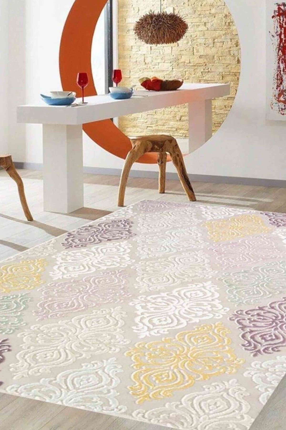Enti Klasik 1193 Modern Makine Halısı