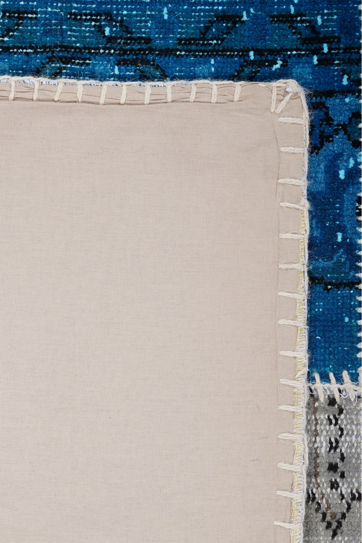 Patchwork Renkli Modern El Dokuma Halı