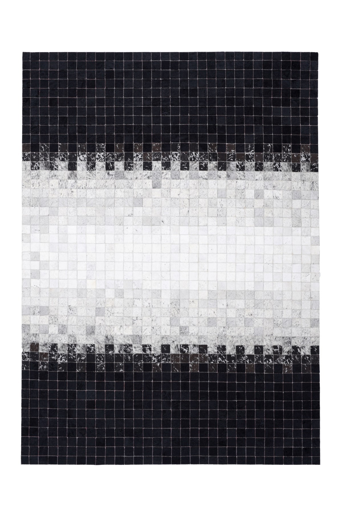 Tay Patchwork Naturel Deri Halı