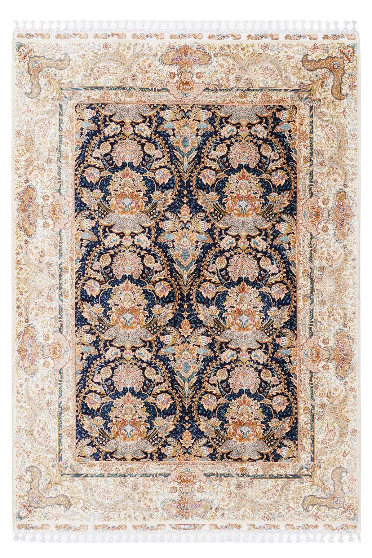 Art Silk 200 Line Renkli Klasik El Dokuma Halı