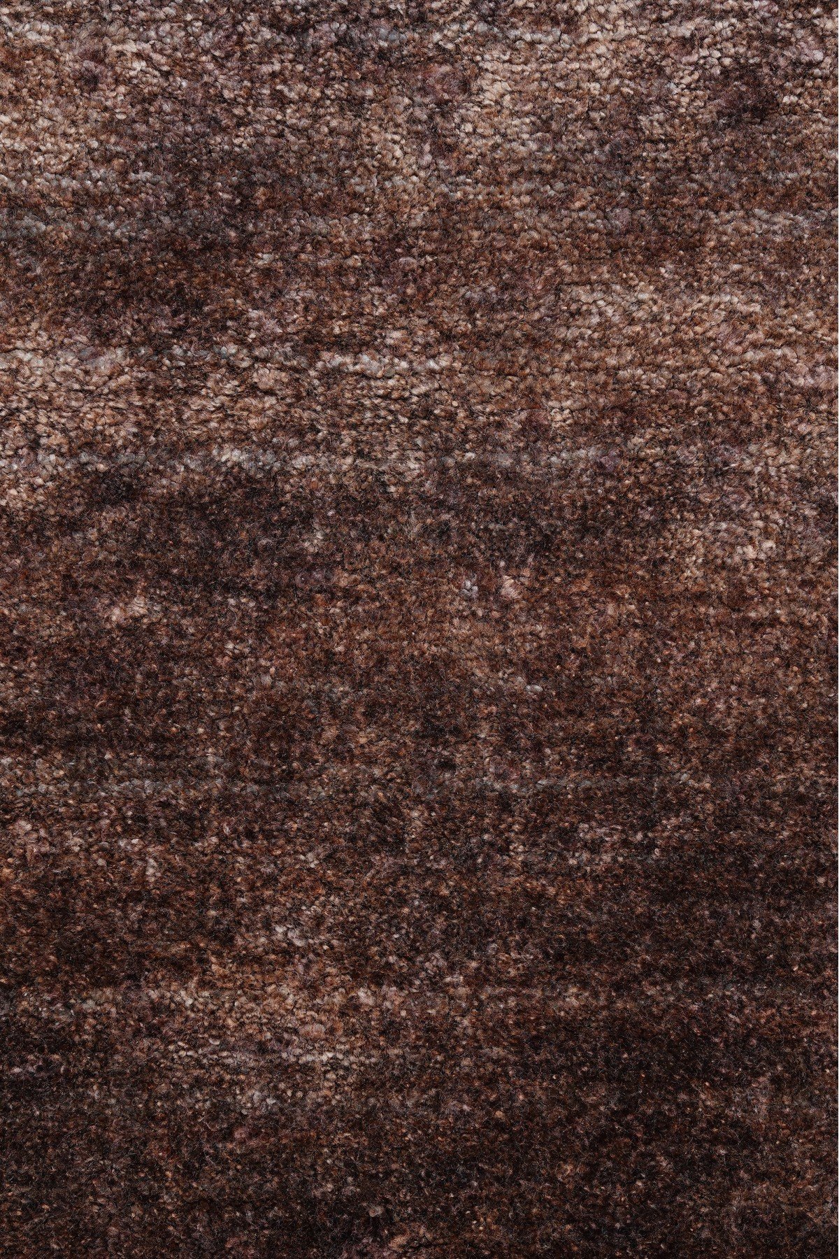Nepal 3652 Kahverengi Modern El Dokuma Kışlık Bambu Halı