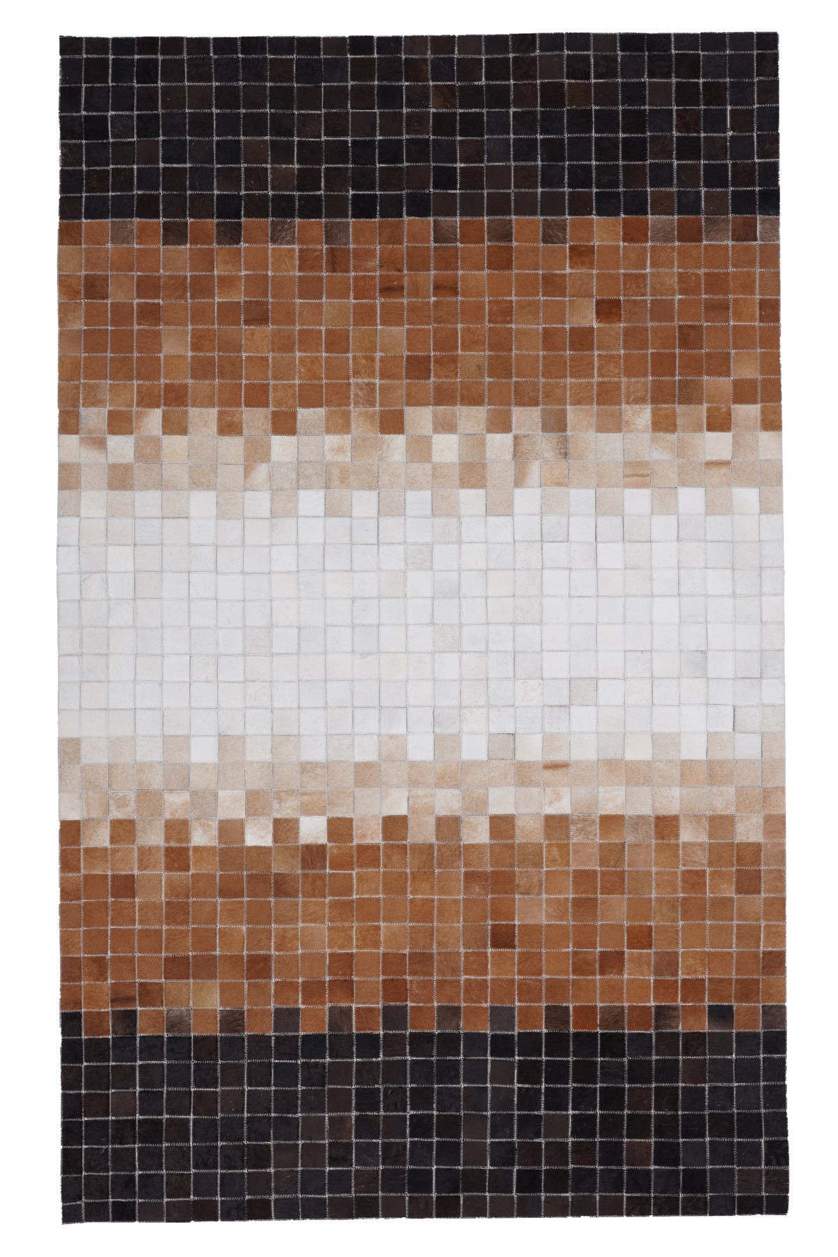 Tay Patchwork Naturel Deri Halı