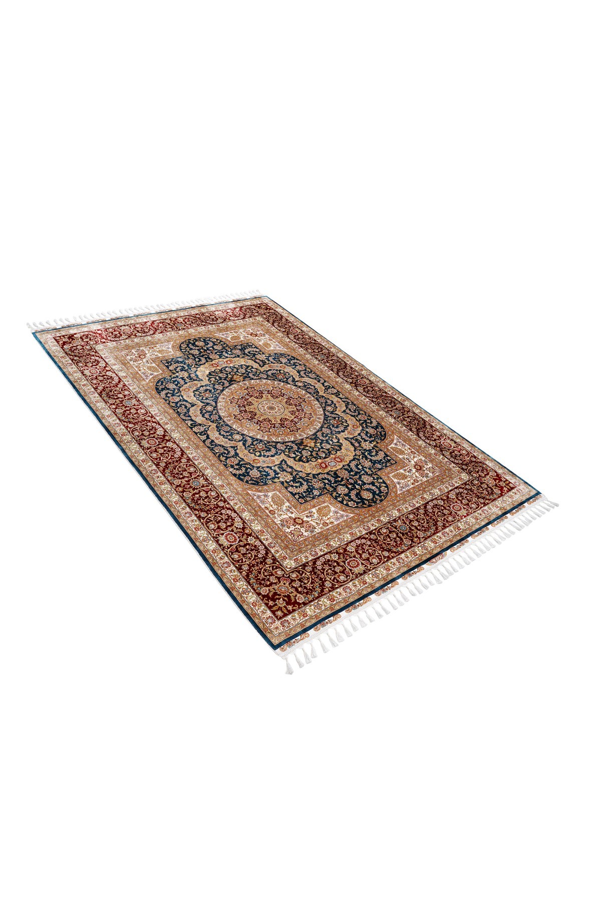 Art Silk 230 Line Renkli Klasik El Dokuma Halı