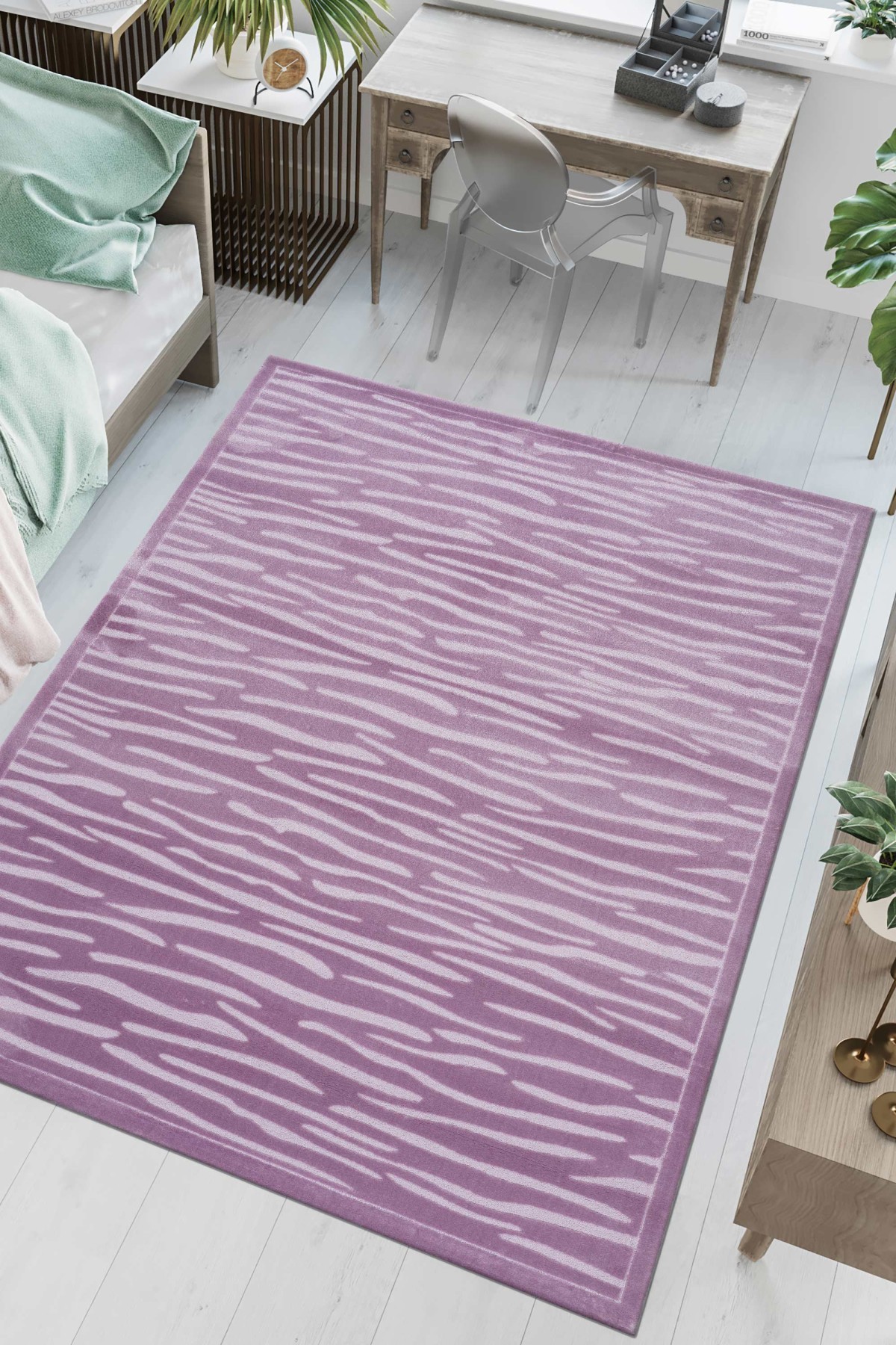 Royal Asur Uc7F Modern Makine Halısı