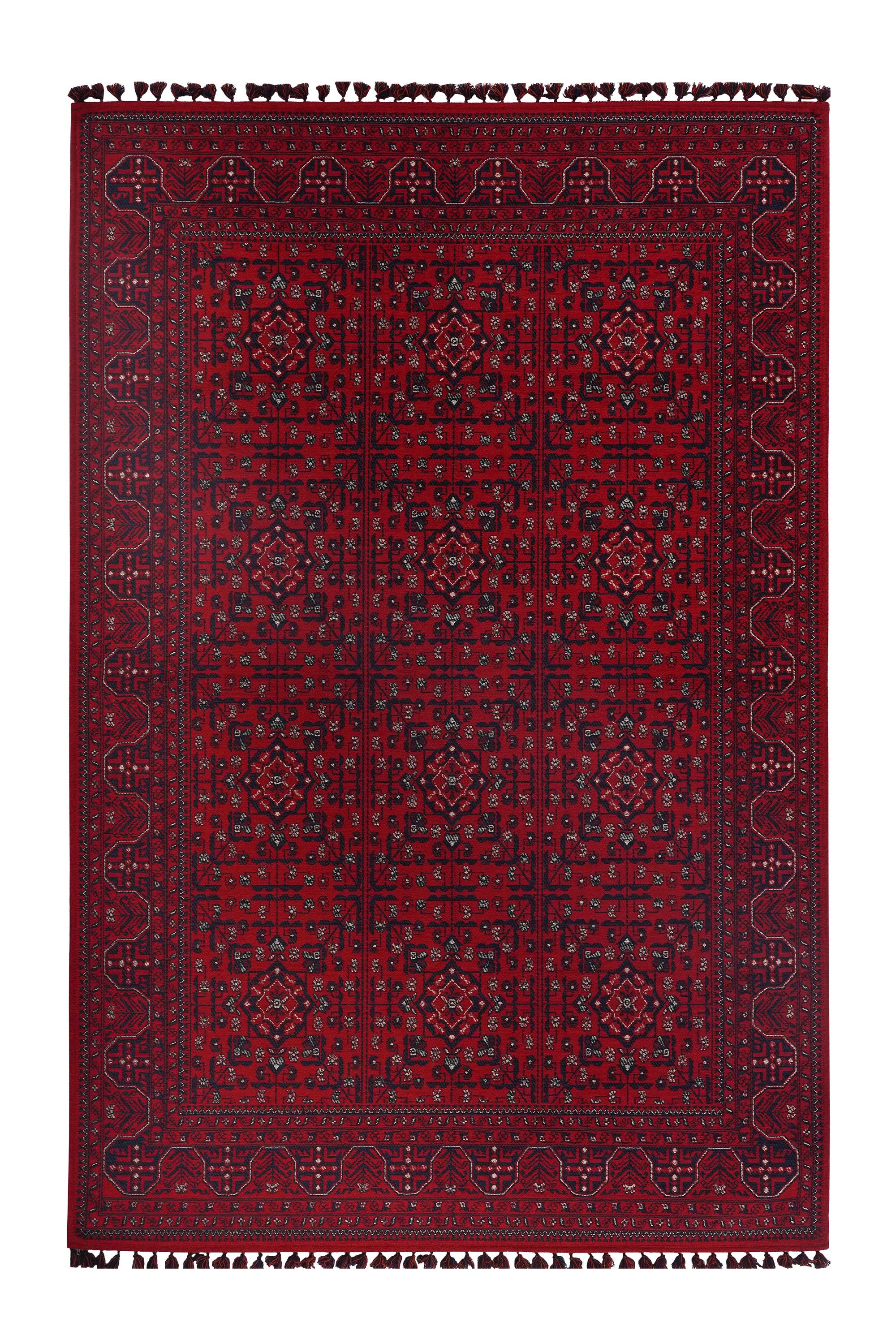 Mira Afgan 8 Kırmızı Klasik Kilim