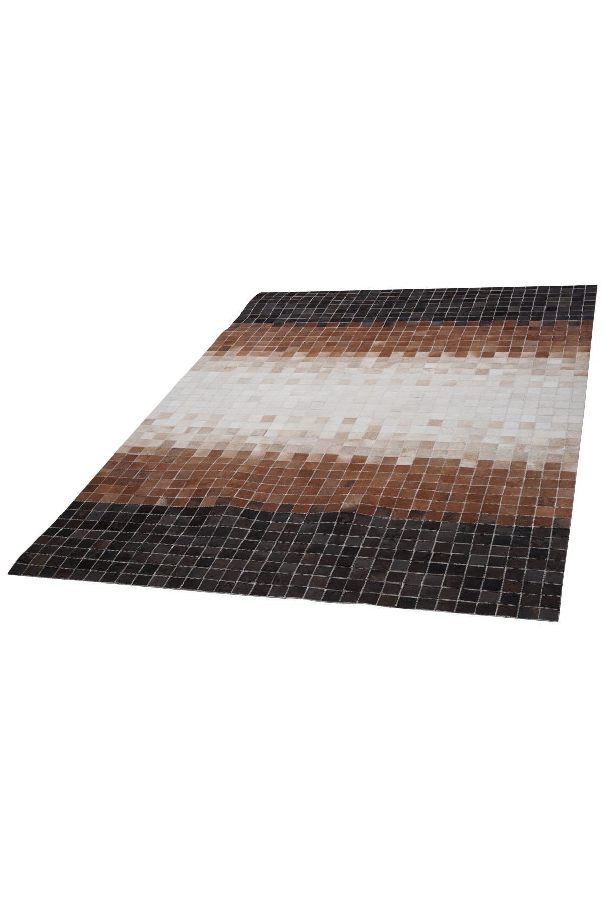 Tay Patchwork Naturel Deri Halı