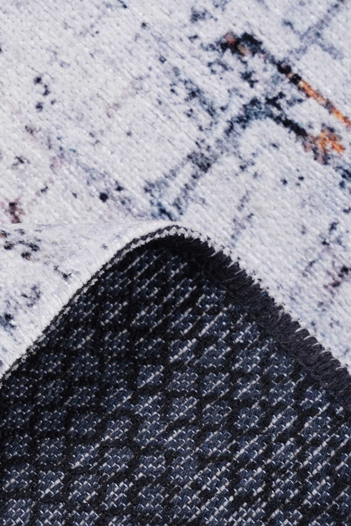 Valencia 1507 Modern Yumuşak Dokulu Kaydırmaz Tabanlı Yıkanabilir Saçaksız Kilim