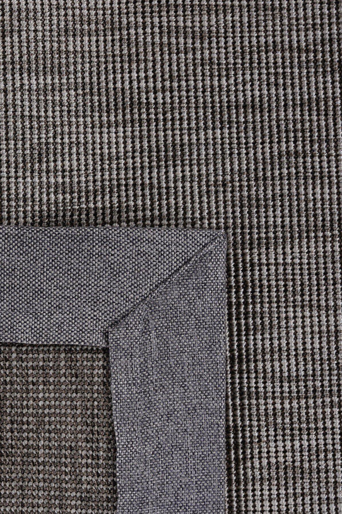 Sisal 4506 Gri Dokulu Bordürlü Jüt Halı
