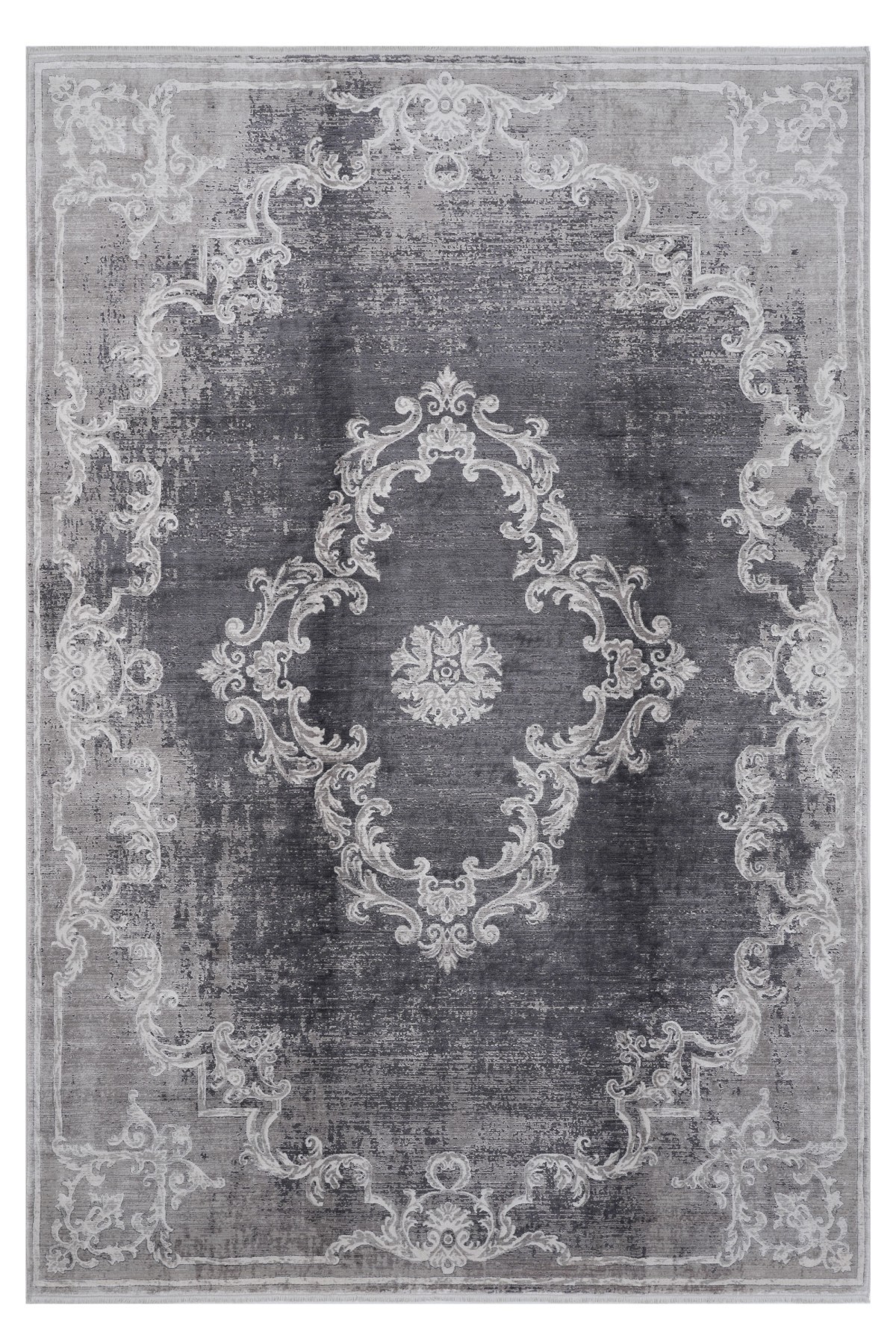 Riva 8708 Gri Modern Bambu Halı