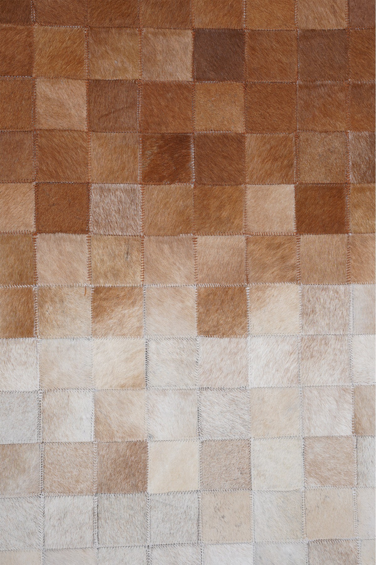 Tay Patchwork Naturel Deri Halı