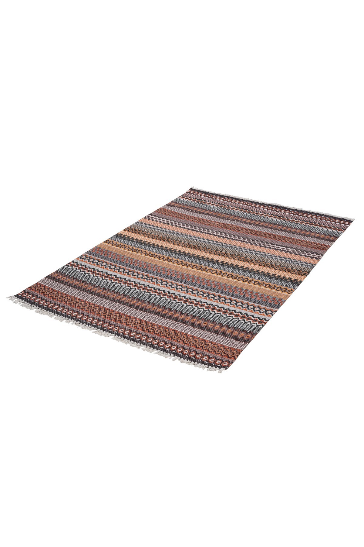 Alara 3208 Kahverengi Modern Makine Halısı