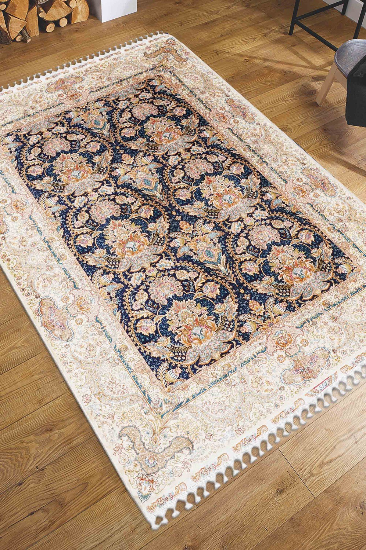 Art Silk 200 Line Renkli Klasik El Dokuma Halı