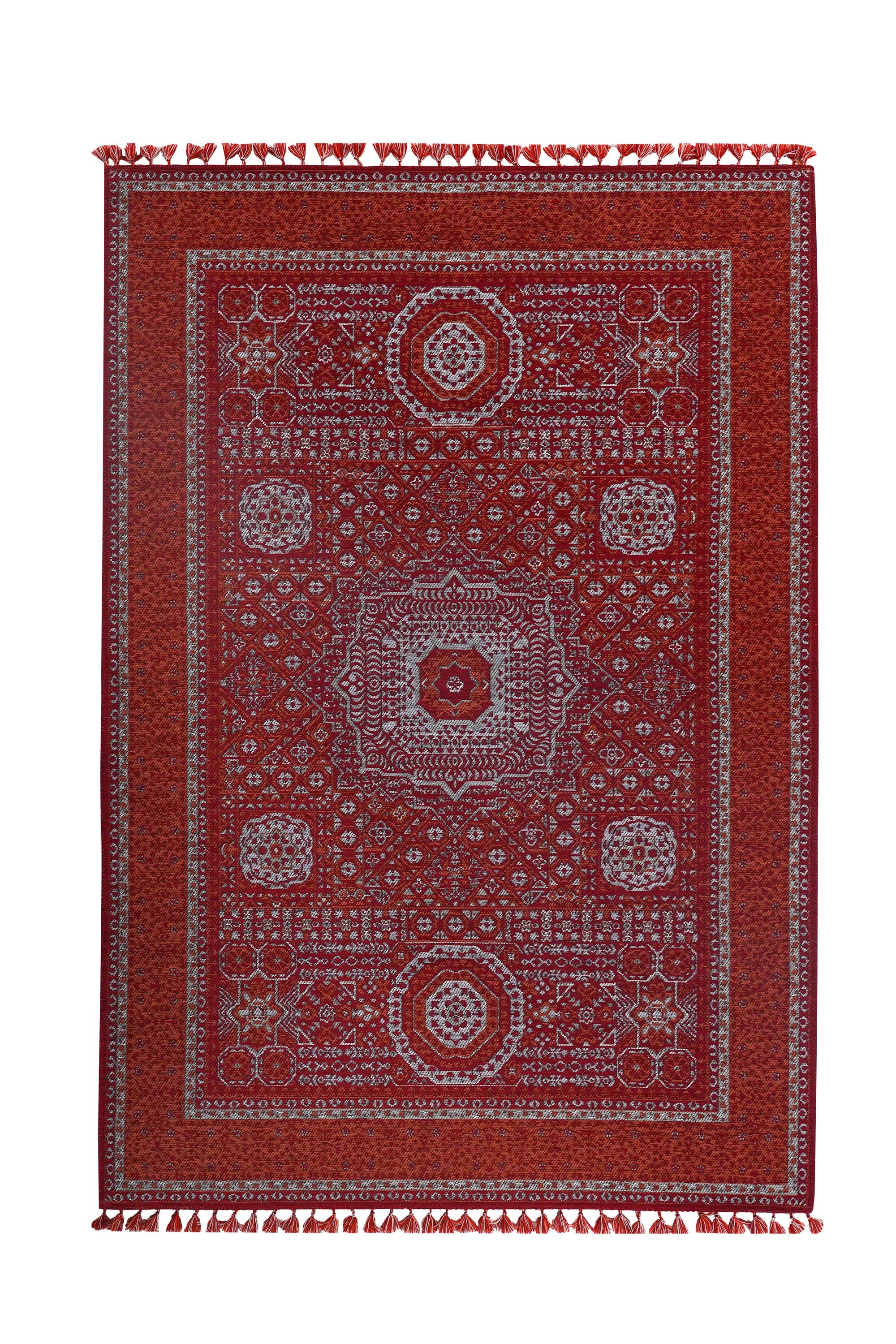 Mira Memlük V18 Turuncu Klasik Kilim