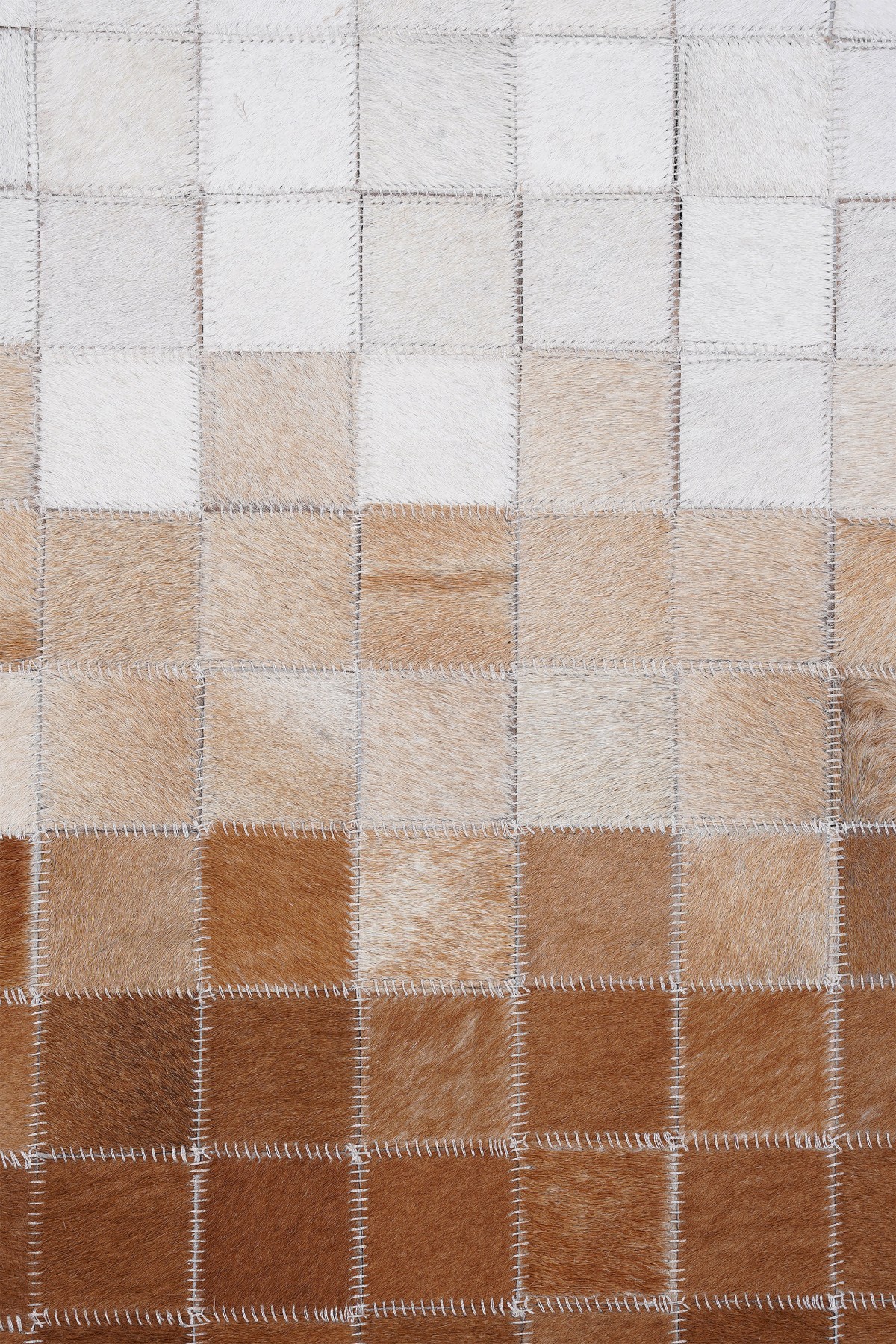 Tay Patchwork Naturel Deri Halı