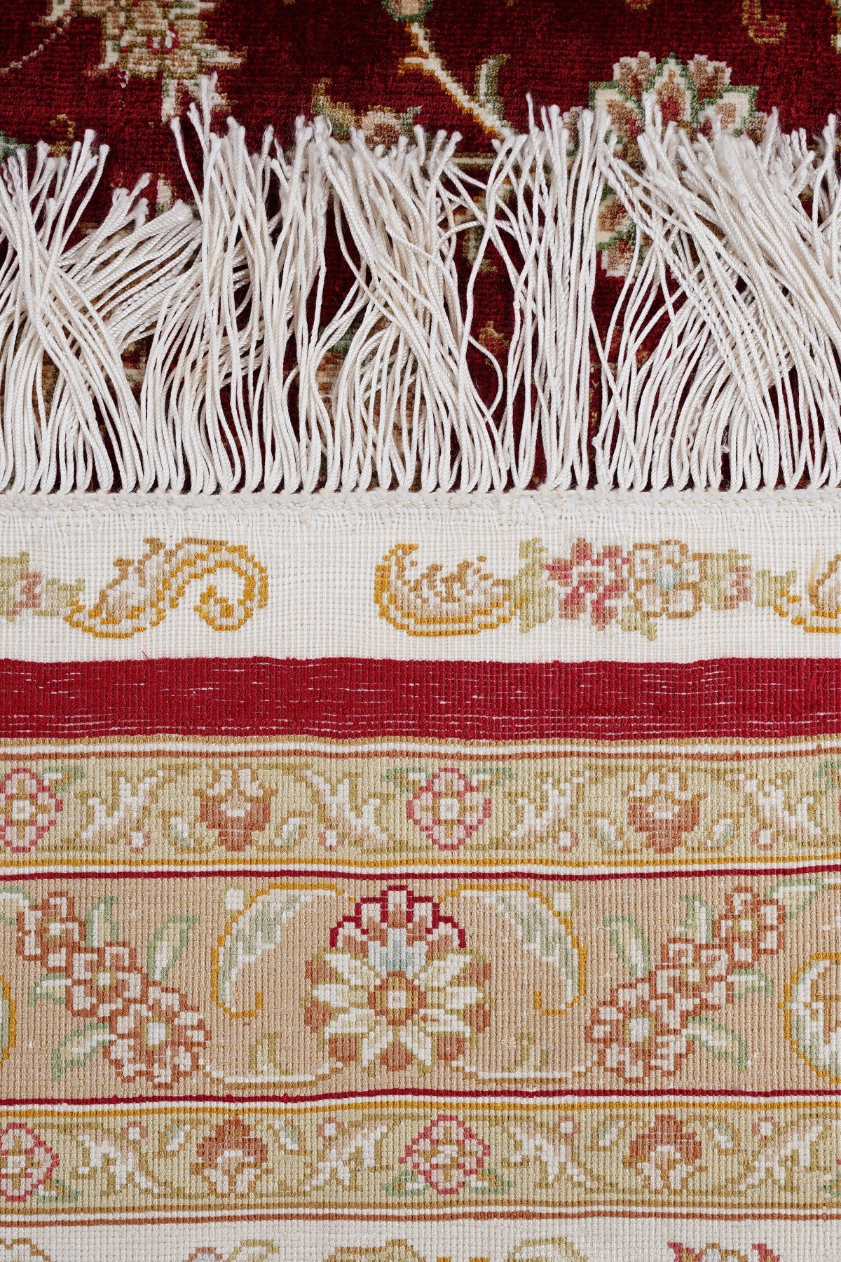 Art Silk 260 Line Kırmızı Klasik El Dokuma Halı