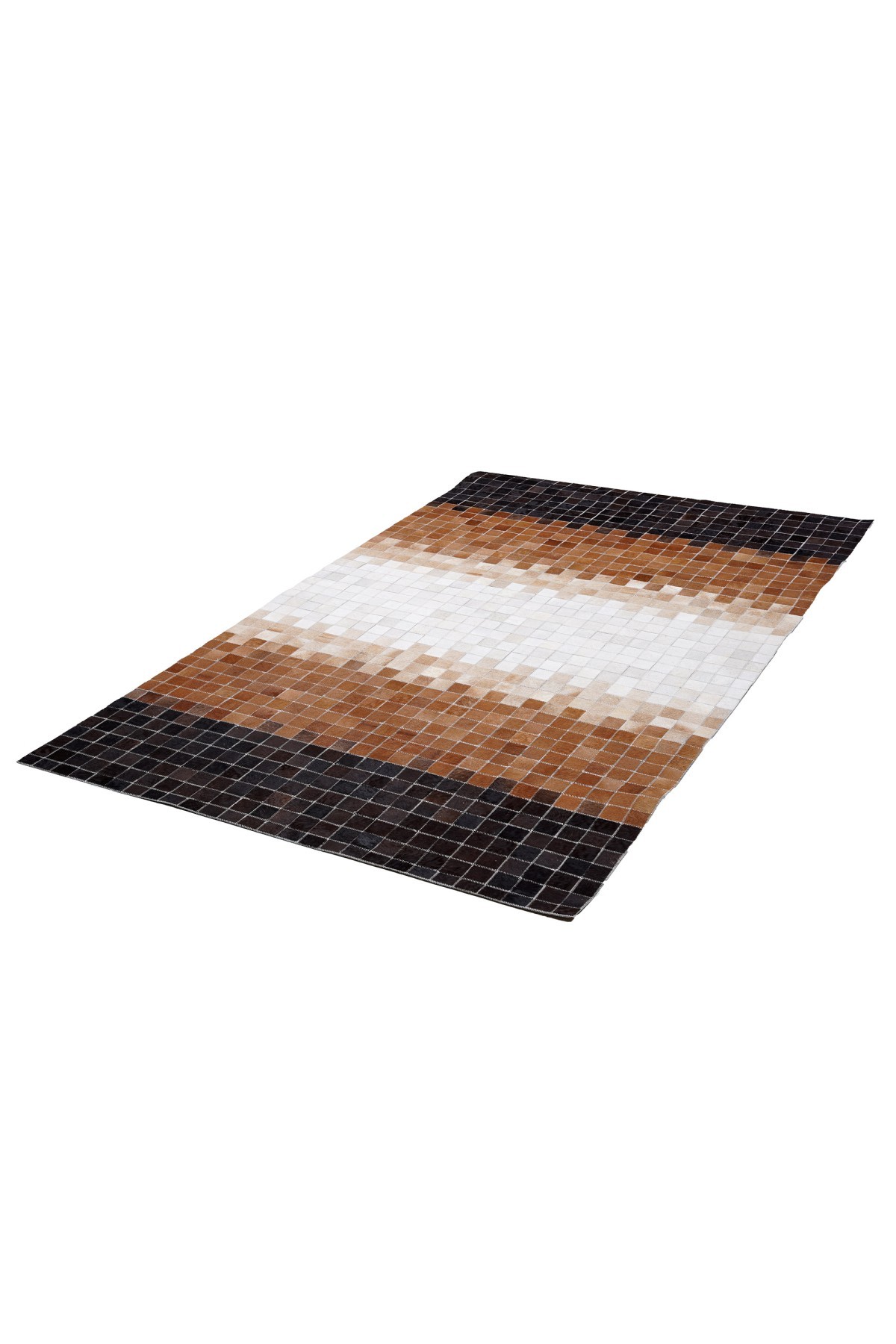 Tay Patchwork Naturel Deri Halı
