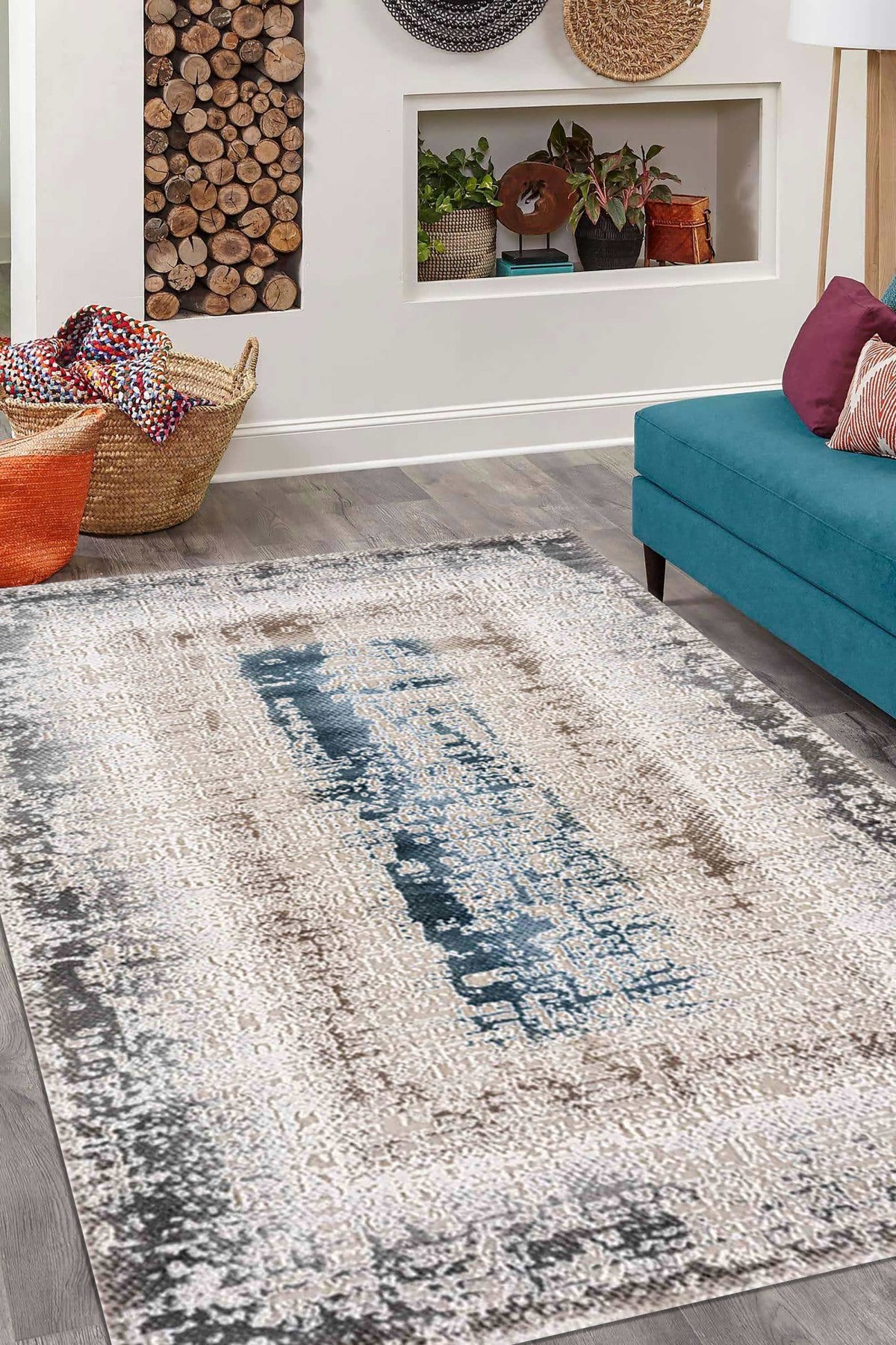 Enti Klasik 1202 Modern Makine Halısı