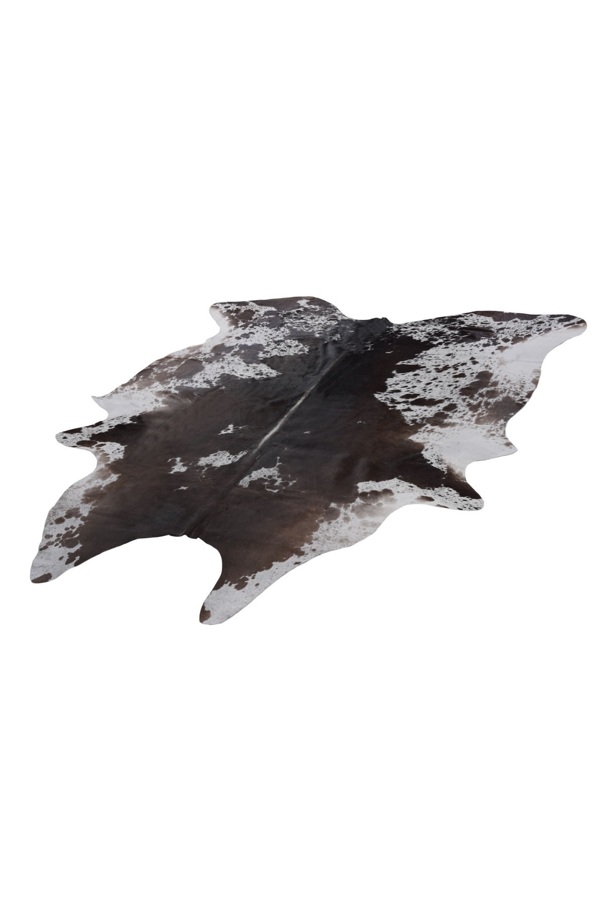 Buffalo Tgr Orjınal Beyaz / Kahverengi Naturel Deri Halı