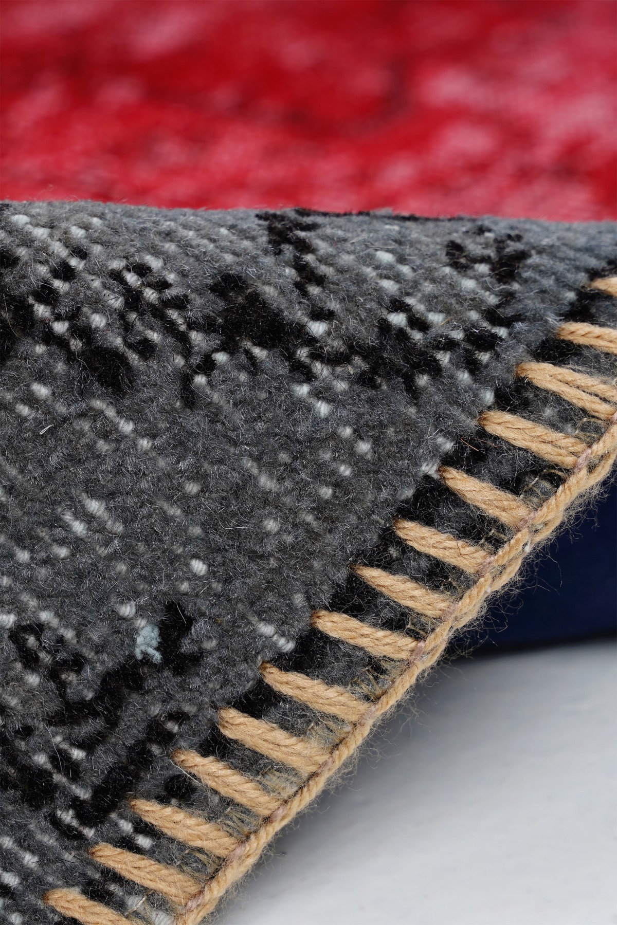 Patchwork Renkli Modern El Dokuma Halı