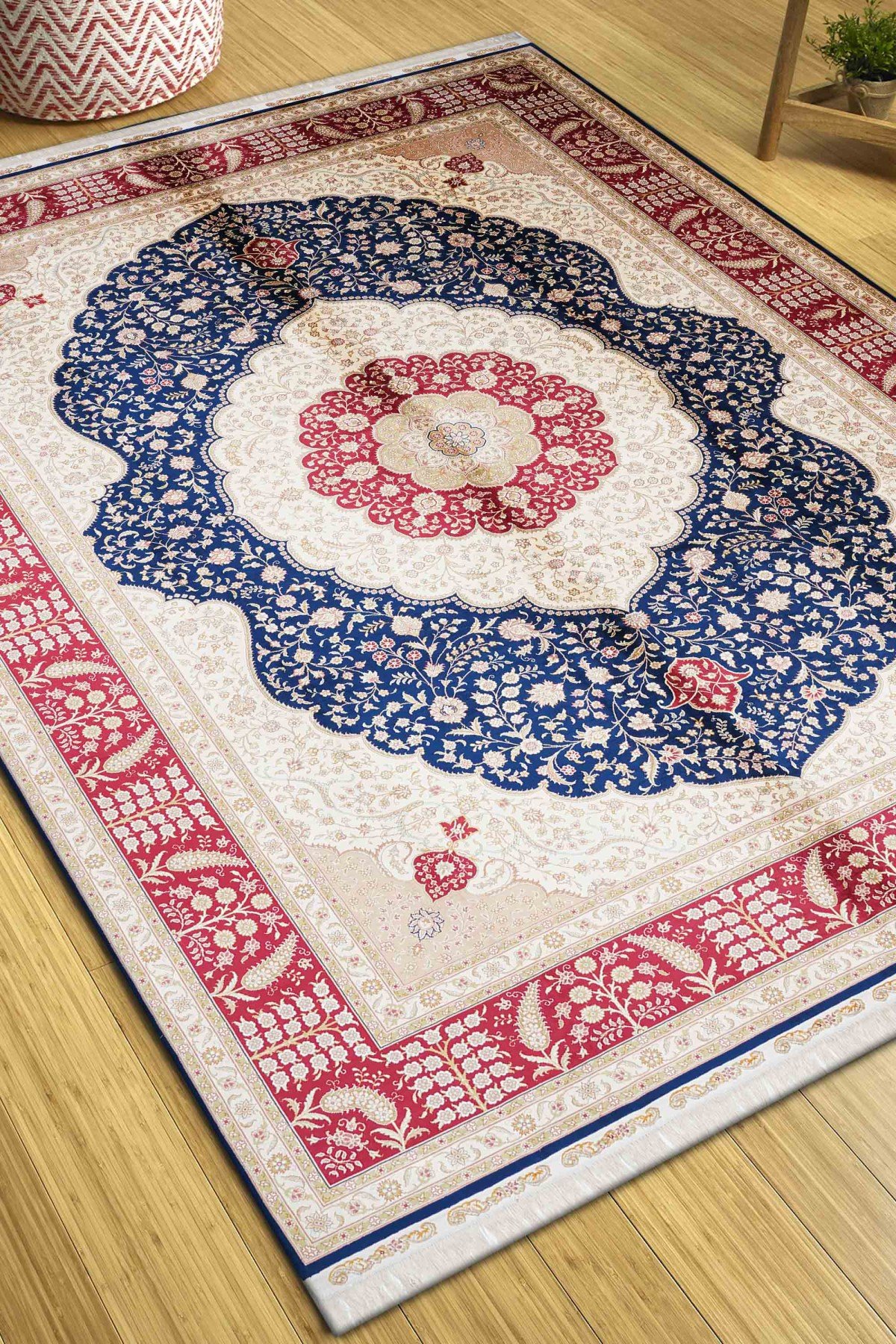 Art Silk 200 Line Renkli Klasik El Dokuma Halı