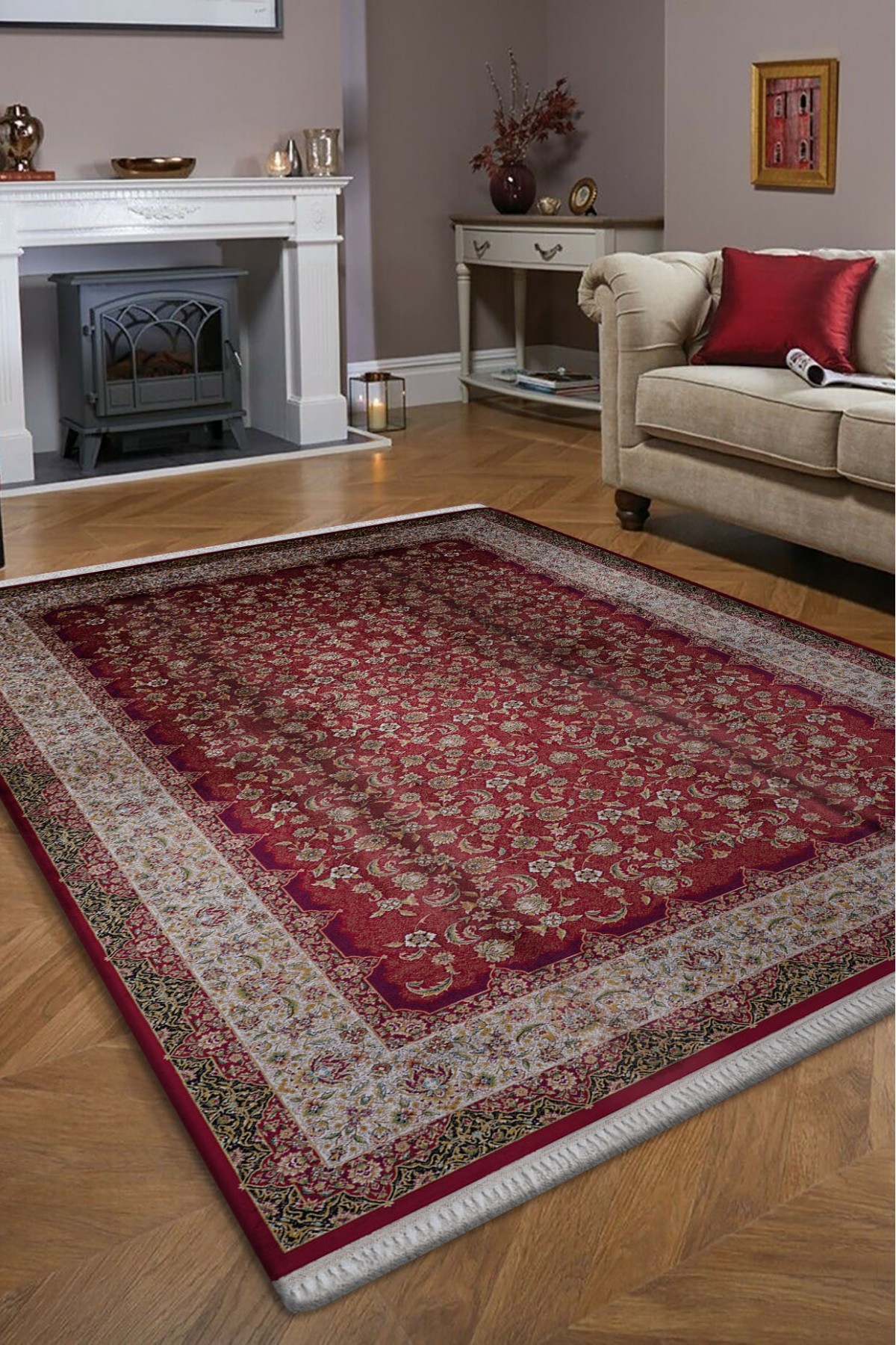 Kumkapı 8055A Klasik Makine Halısı