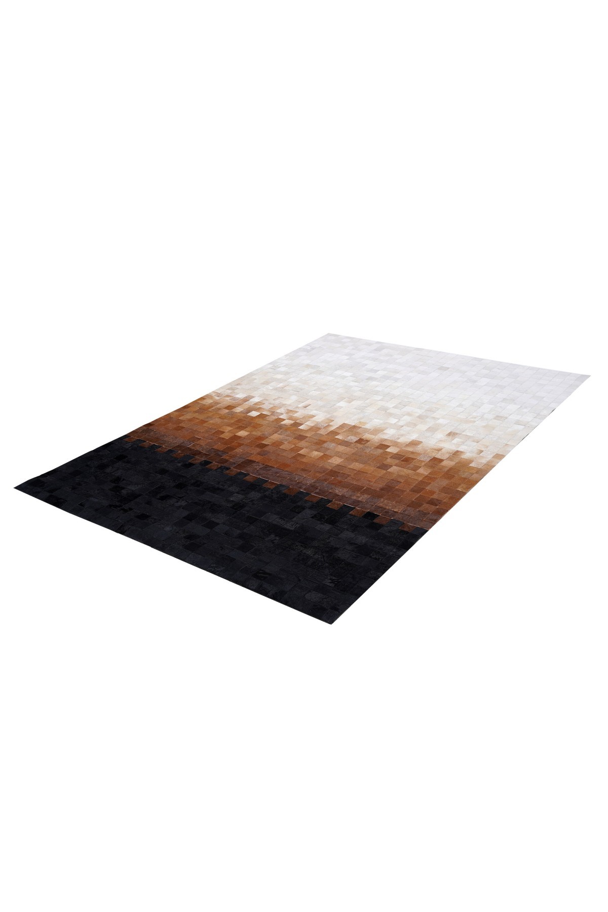Tay Patchwork Naturel Deri Halı
